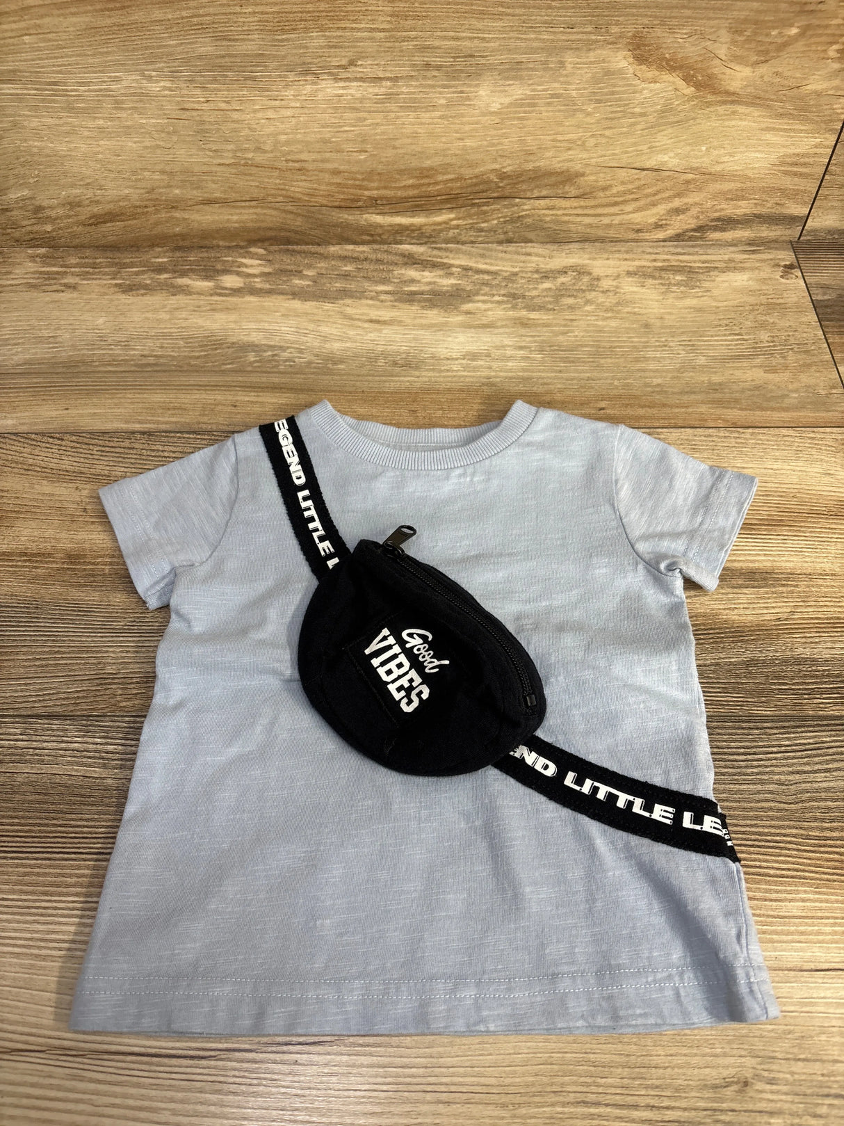 Next Fanny Pack Shirt Blue sz 6-9m