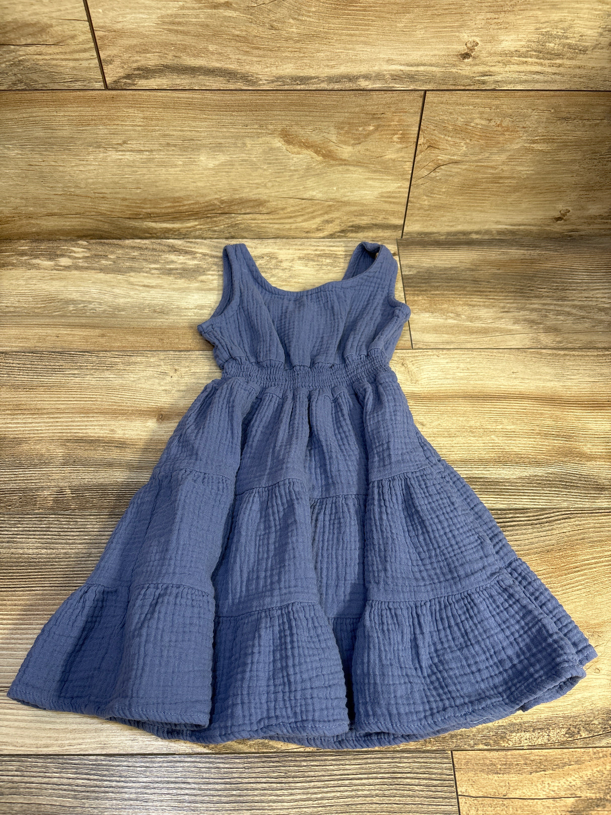 Bearpaw Gauze Dress Blue sz 4T