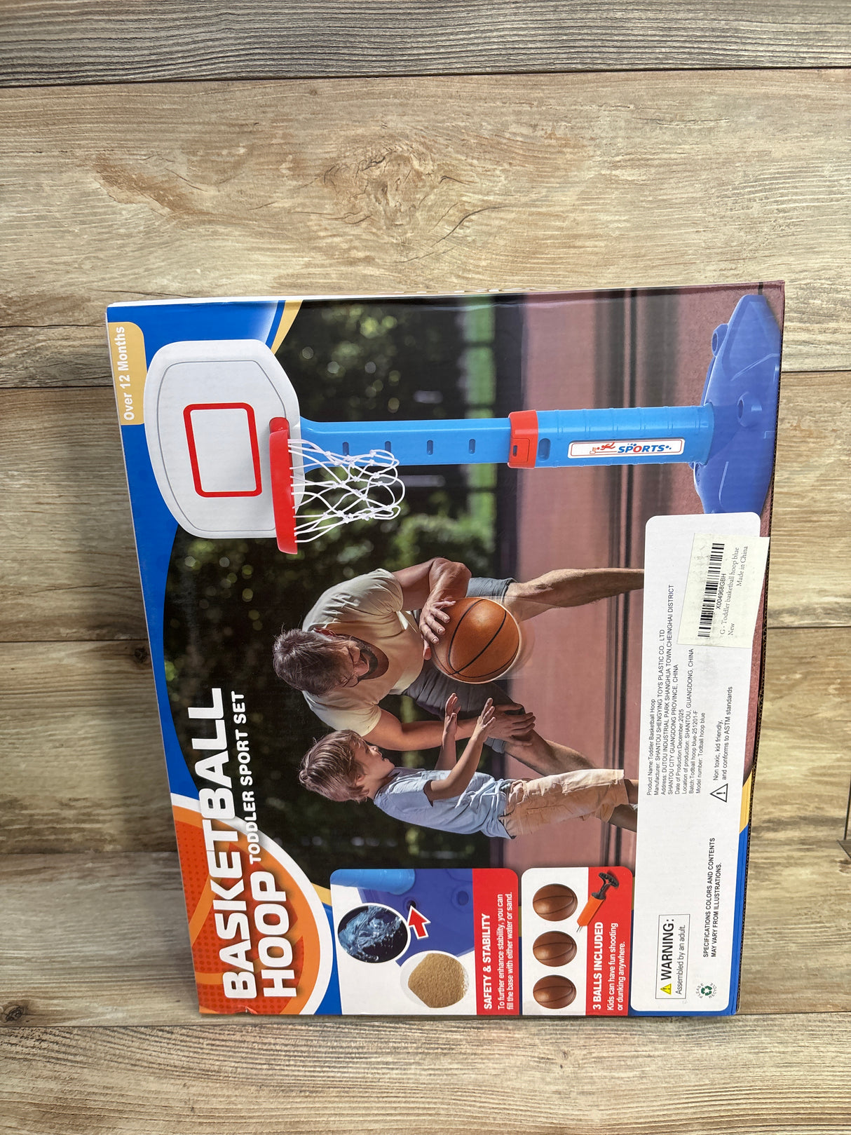 NEW Basketball Hoop Toddler Sport Set