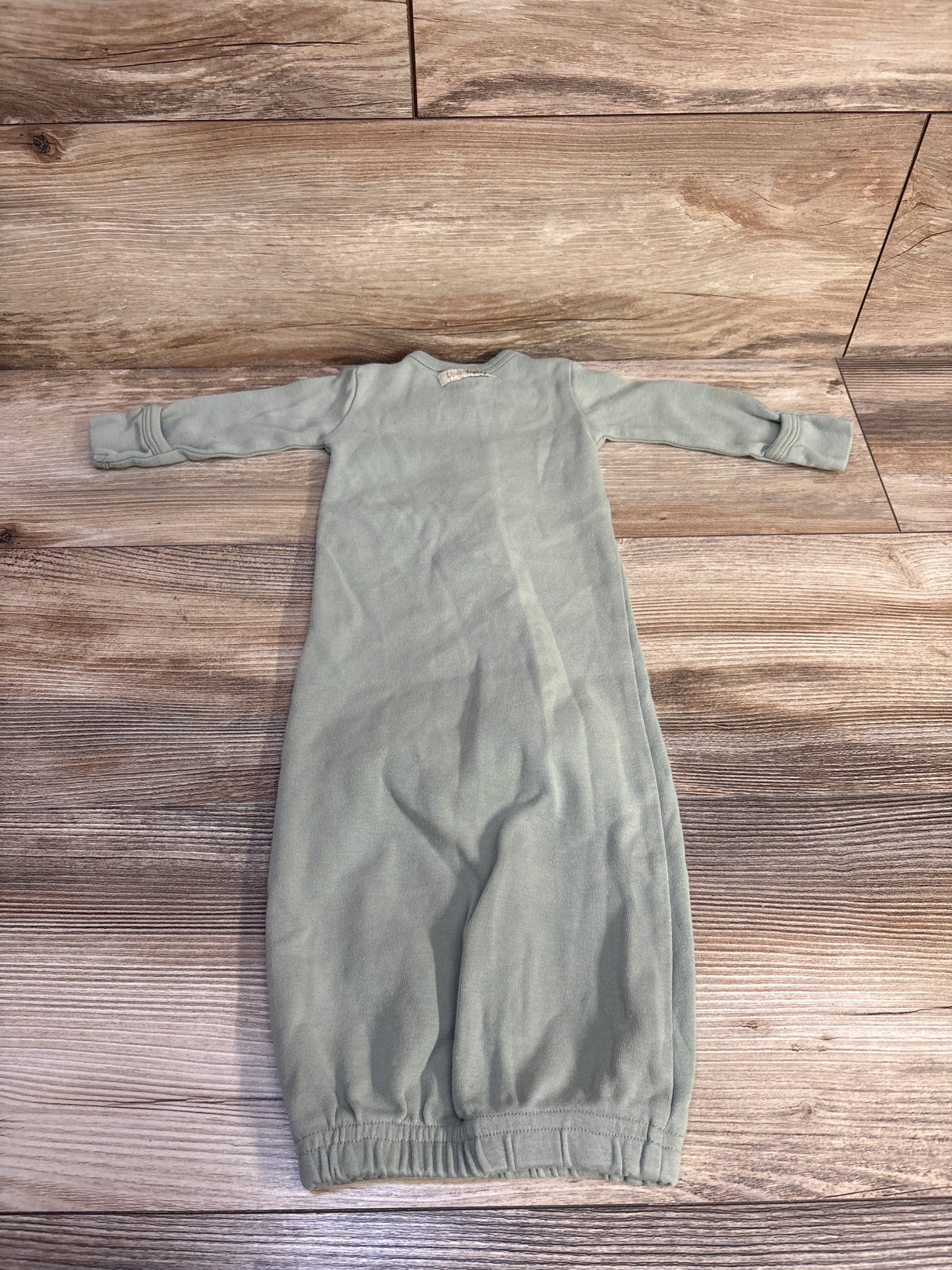 L'oved Baby Organic Sleep Gown Green sz 0-3m