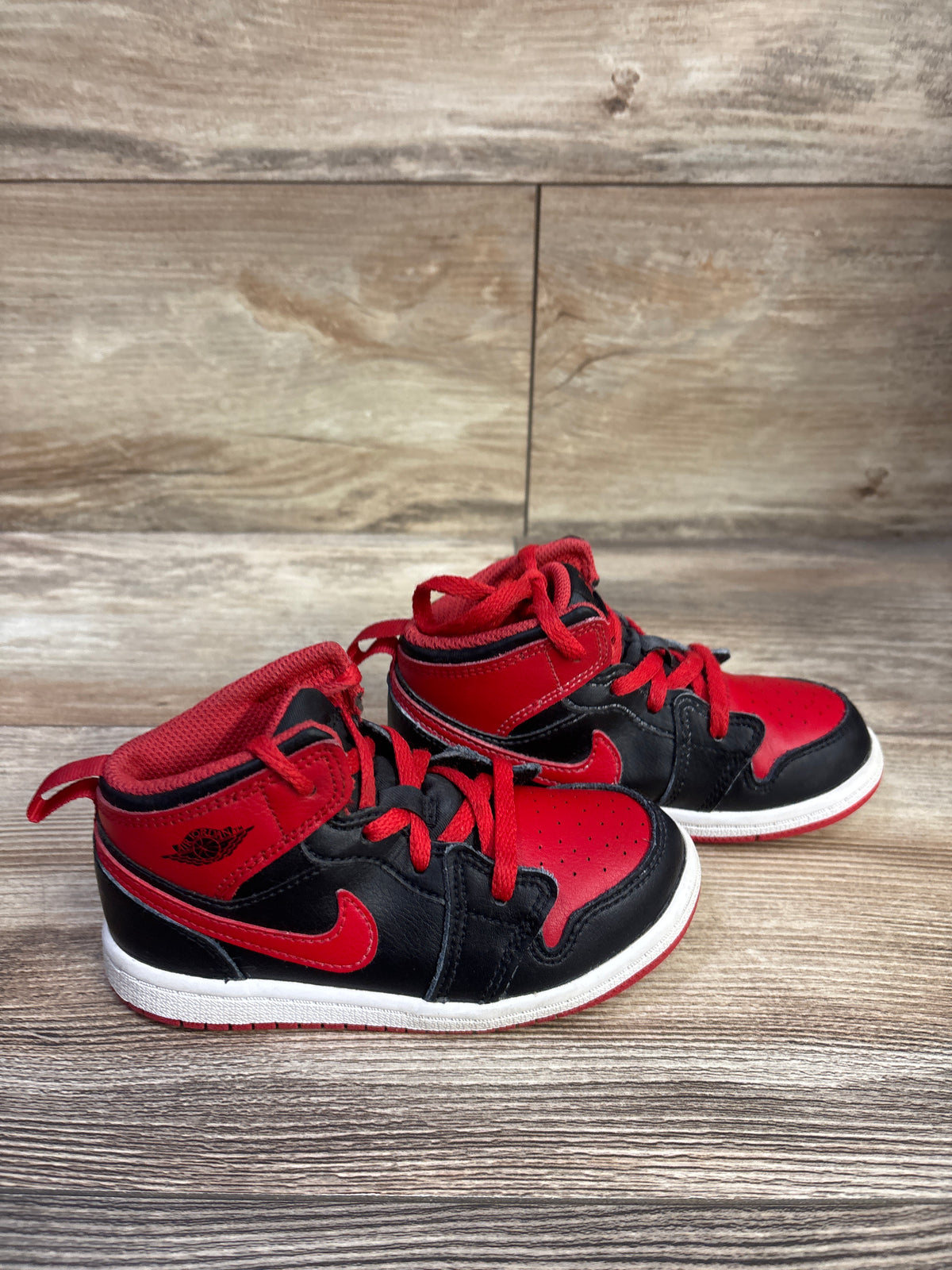 Air Jordan 1 Mid TD 'Alternate Bred' Sneakers sz 9c