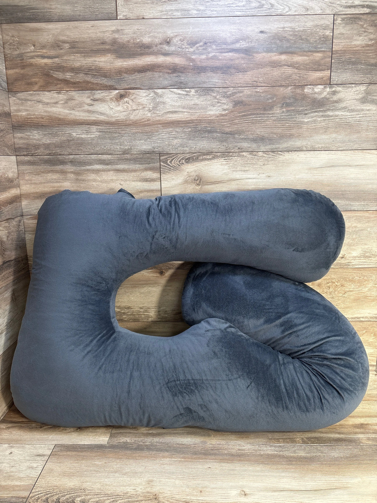 U Shaped Pregnancy Pillow, Grey