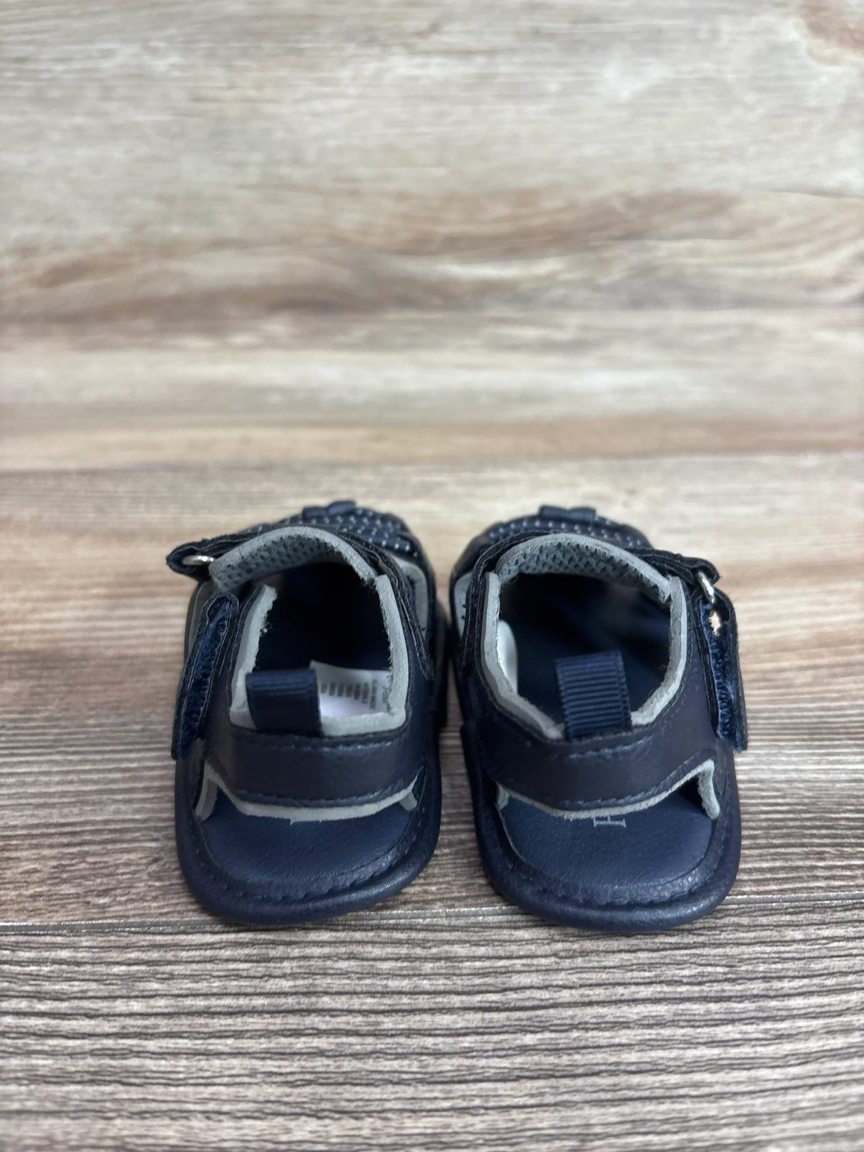 Children's Place Leather Fisherman Sandals Navy sz 3c