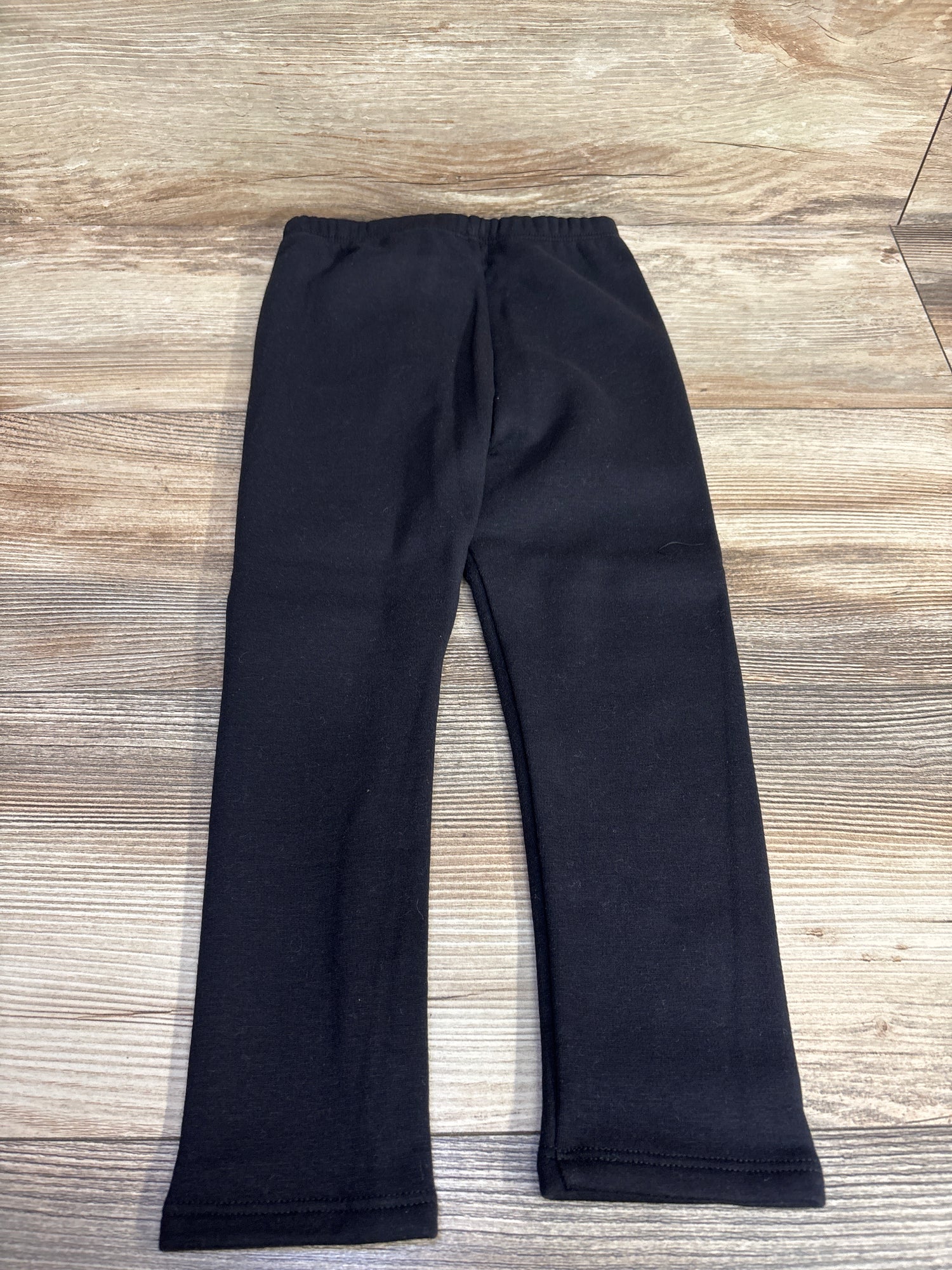 NEW Okie Dokie Black Fleece Lined Leggings sz 4T