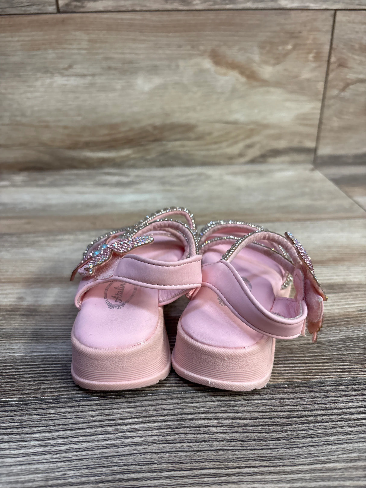 Atalina Rhinestone Sandals Pink sz 6c