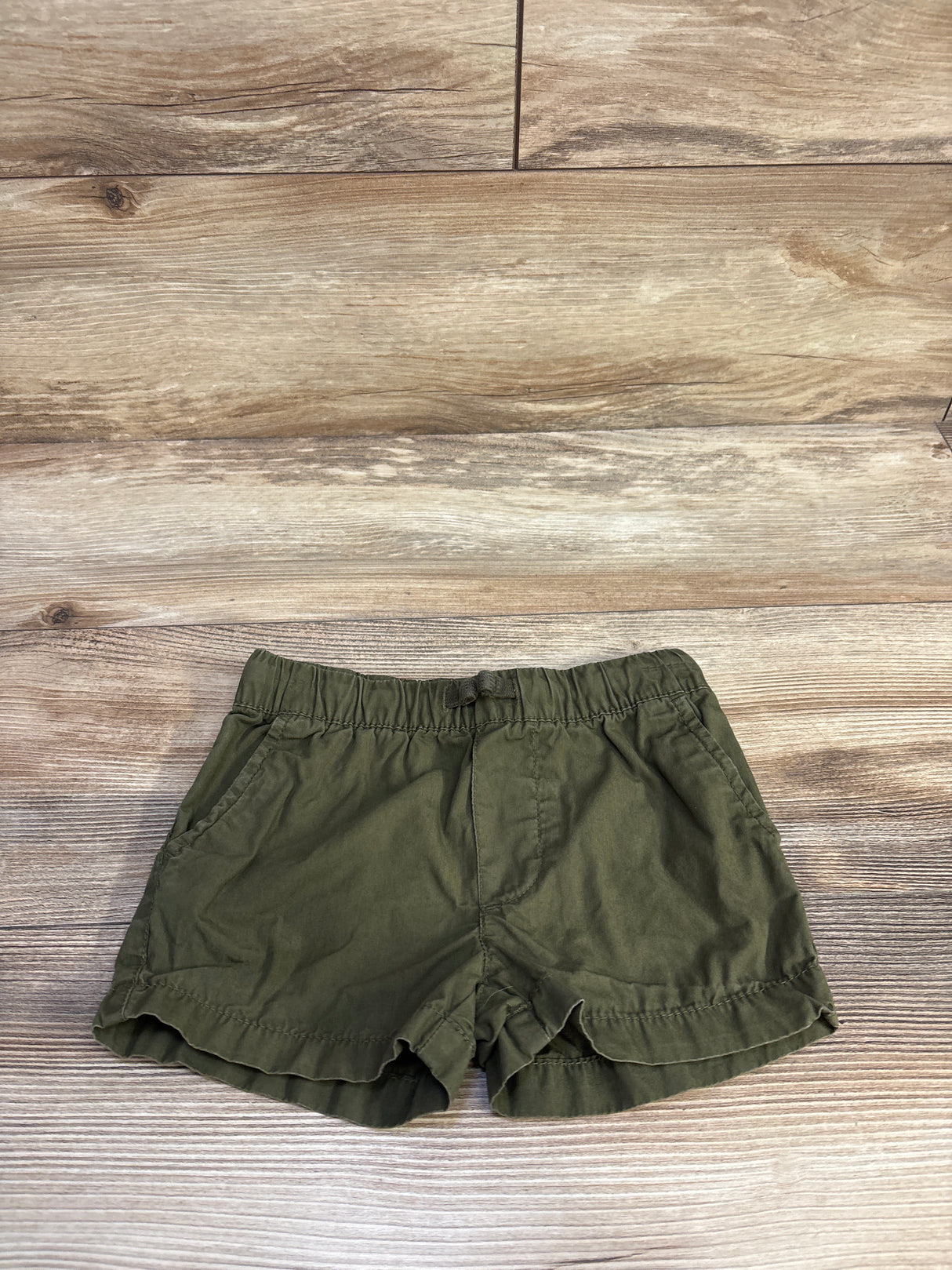 Carter's Drawstring Shorts Green sz 2T