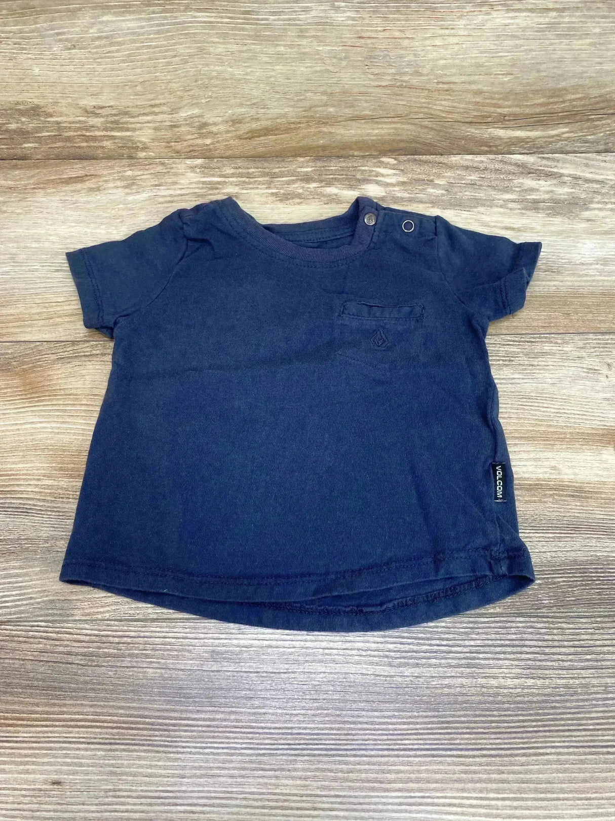 Volcom Pocket Shirt Blue sz 6-9m - Me n Mommy To Be