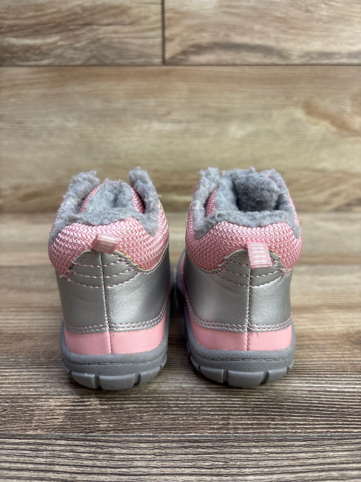 Wonder Nation Fur Lined Boots Pink sz 5c