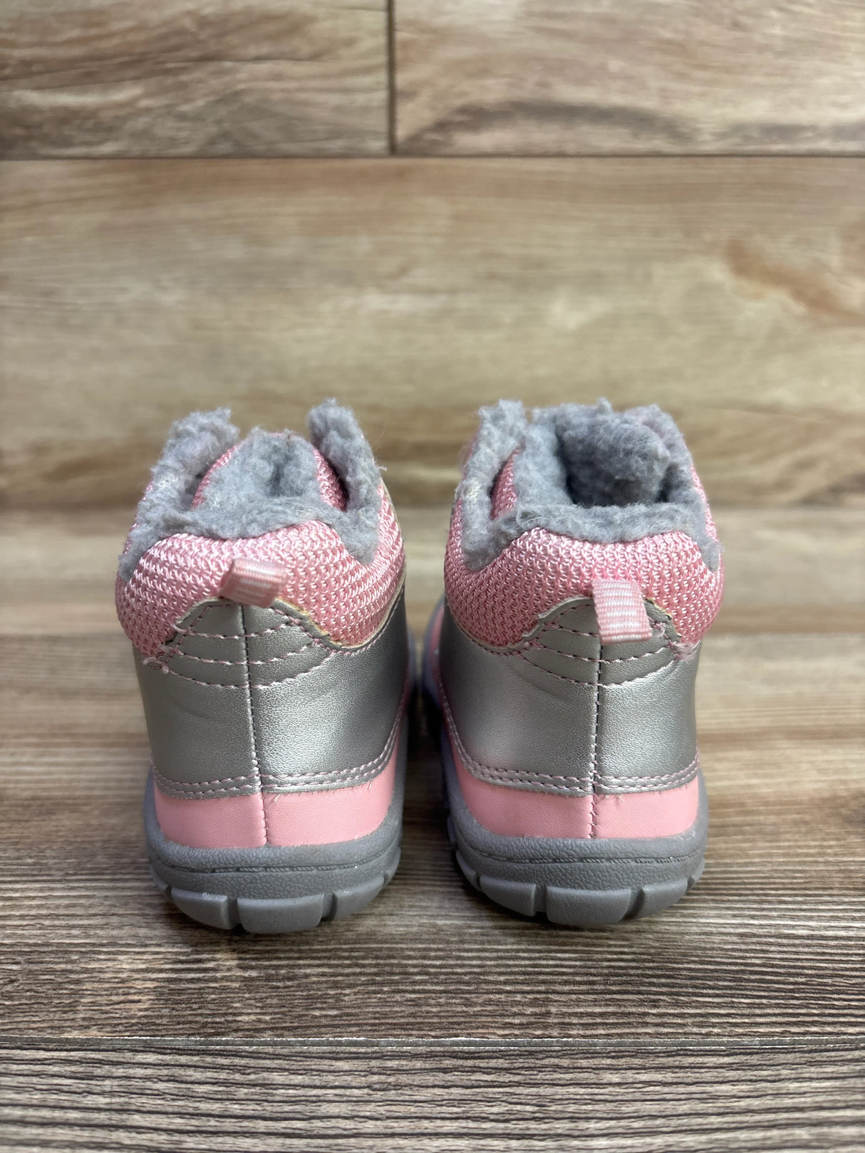 Wonder Nation Fur Lined Boots Pink sz 5c