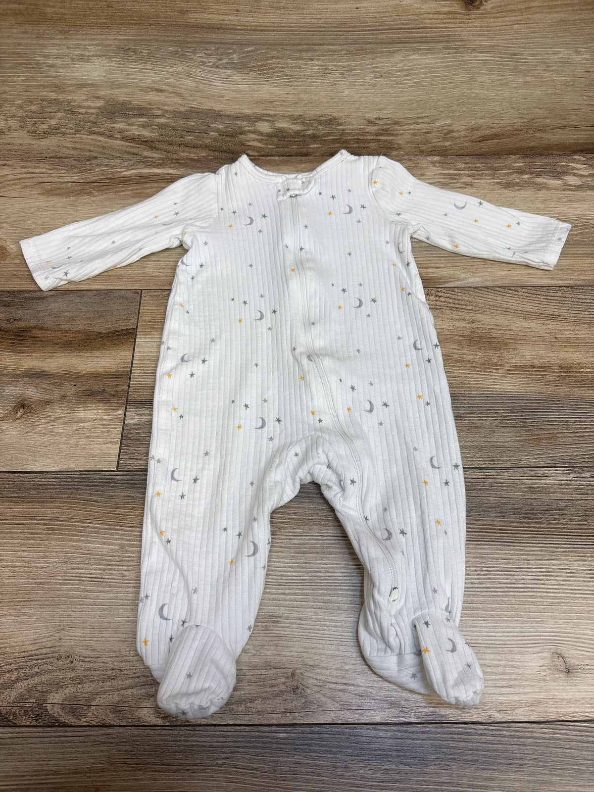 Just One You Ribbed Sleeper White sz 6m
