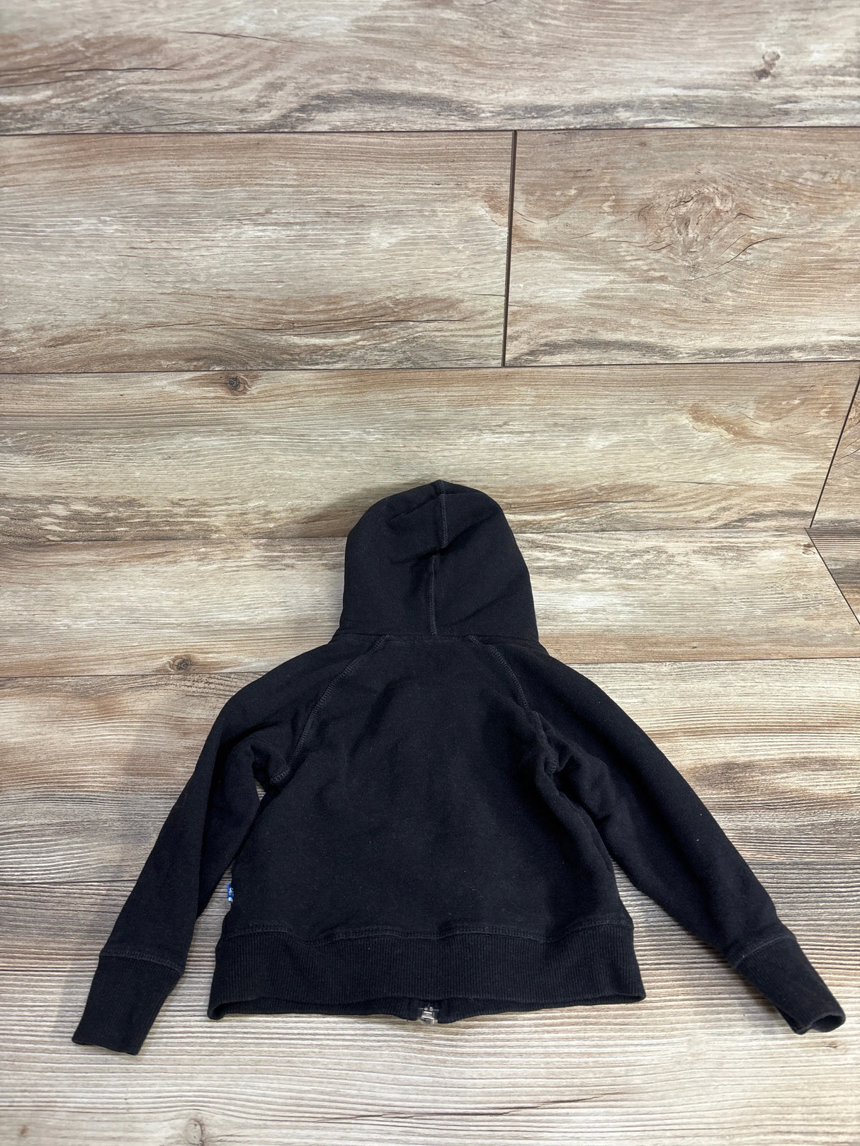Kickee Pants Zip-Front Hoodie with Sherpa-Lined Hood in Midnight sz 12-18m