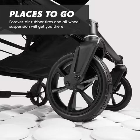 NEW Baby Jogger City Mini GT2 Double Stroller - Jet Black