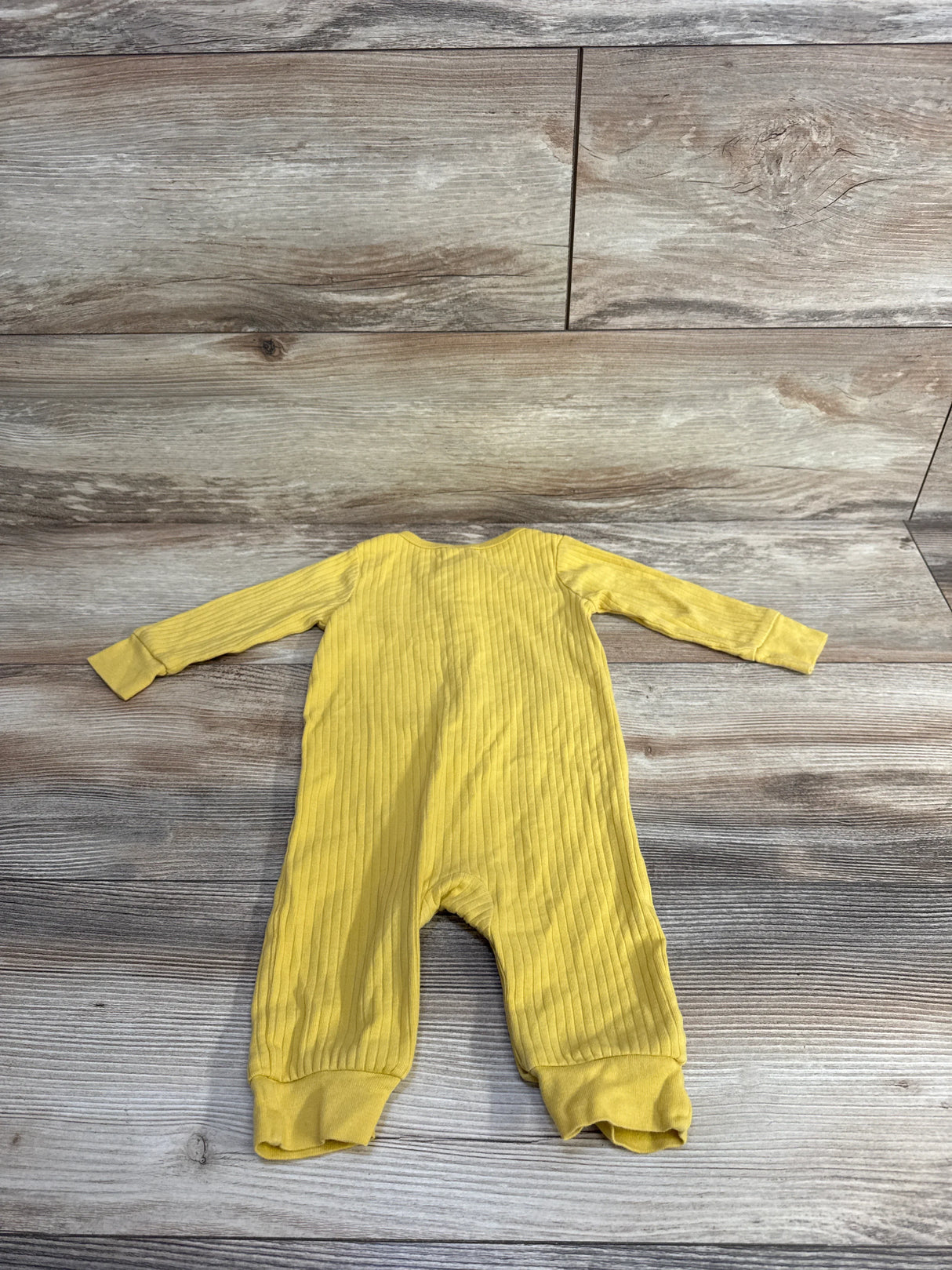 Modern Moments Ribbed Coverall Yellow 3-6m