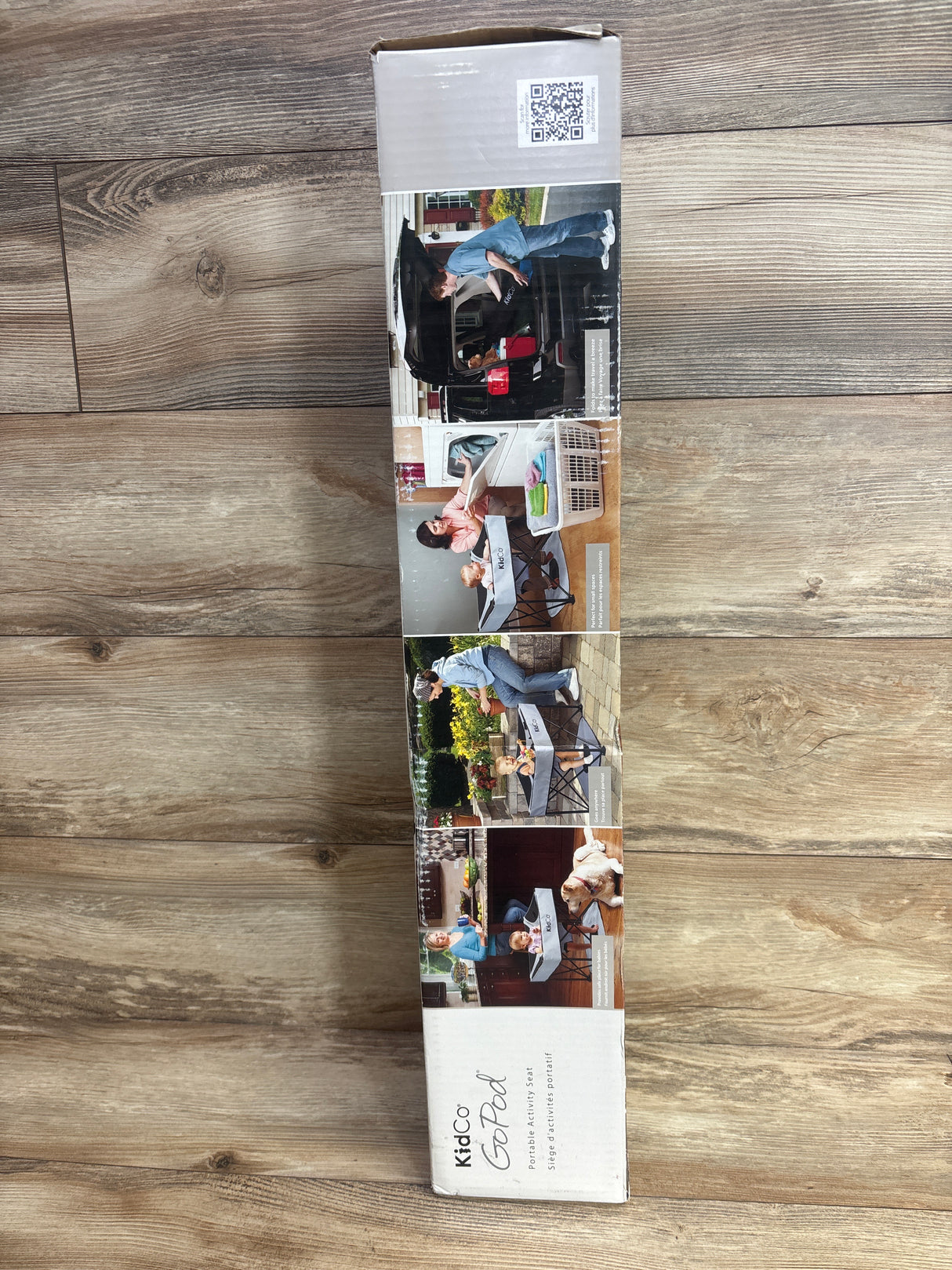 NEW KidCo - GoPod Adjustable Height Travel Activity Seat - Midnight