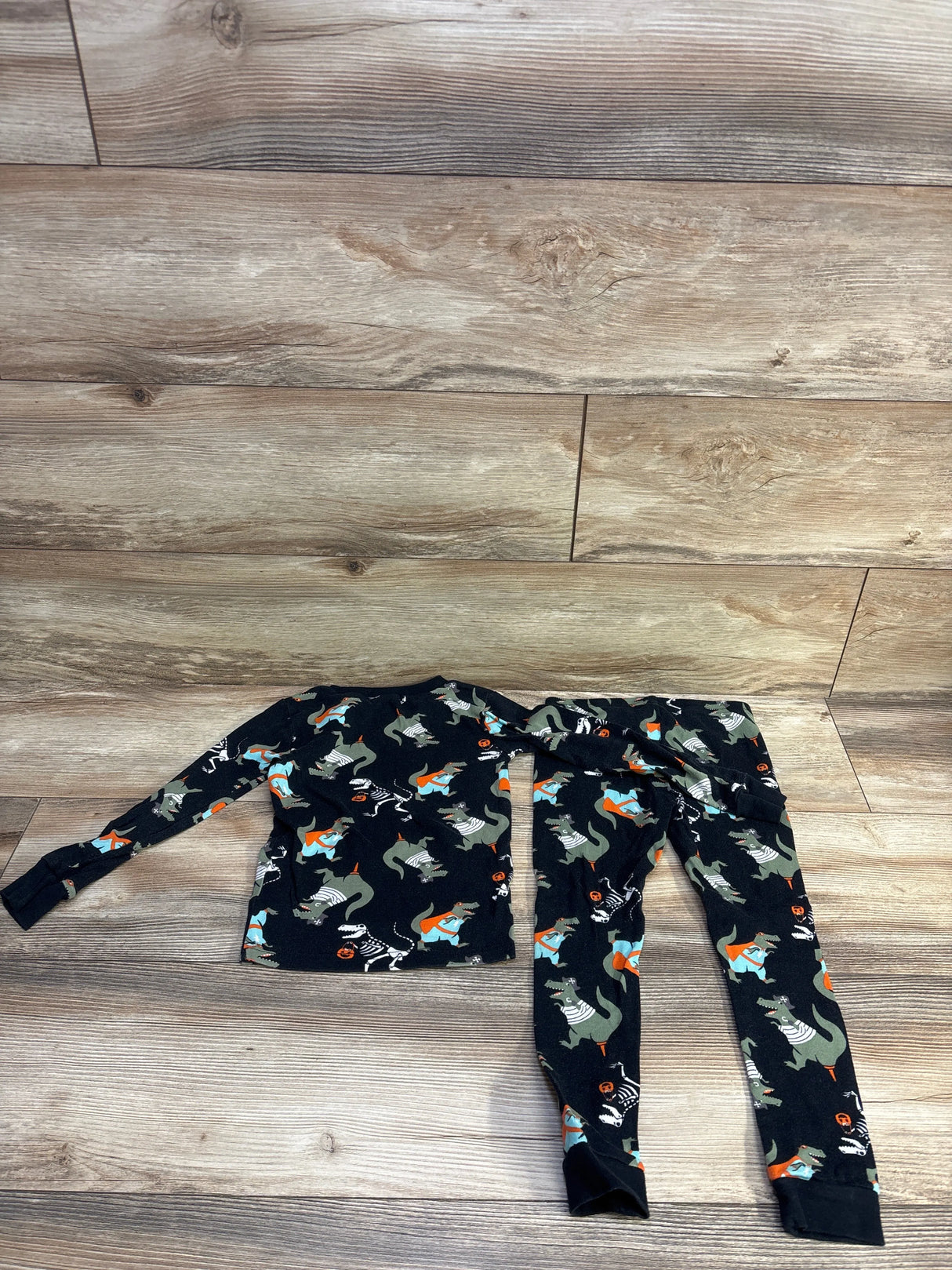 Just One You 2pc Halloween Pajama Set Black sz 5T