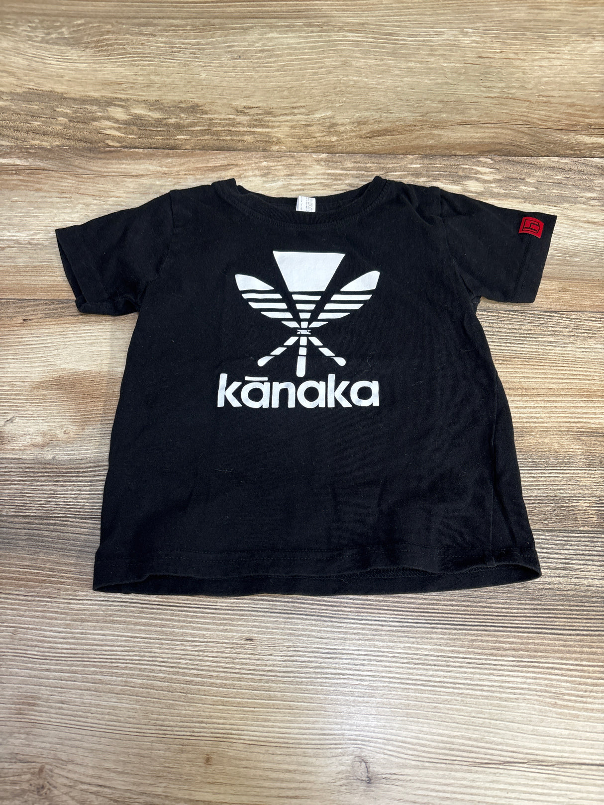 Kanaka Logo Shirt Black sz 3T