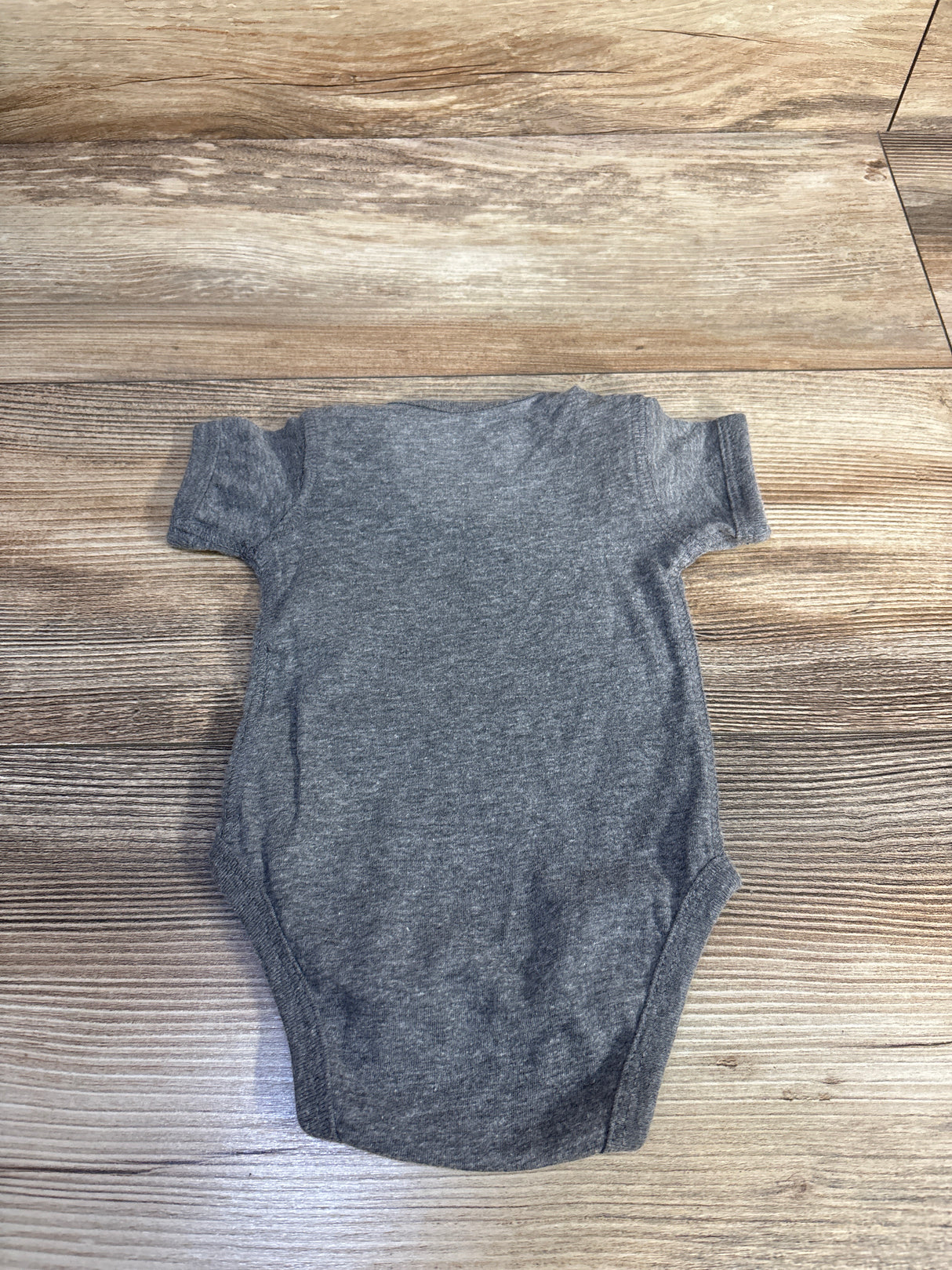 Wild Is Calling Battle Born Baby Bodysuit Grey sz Newborn