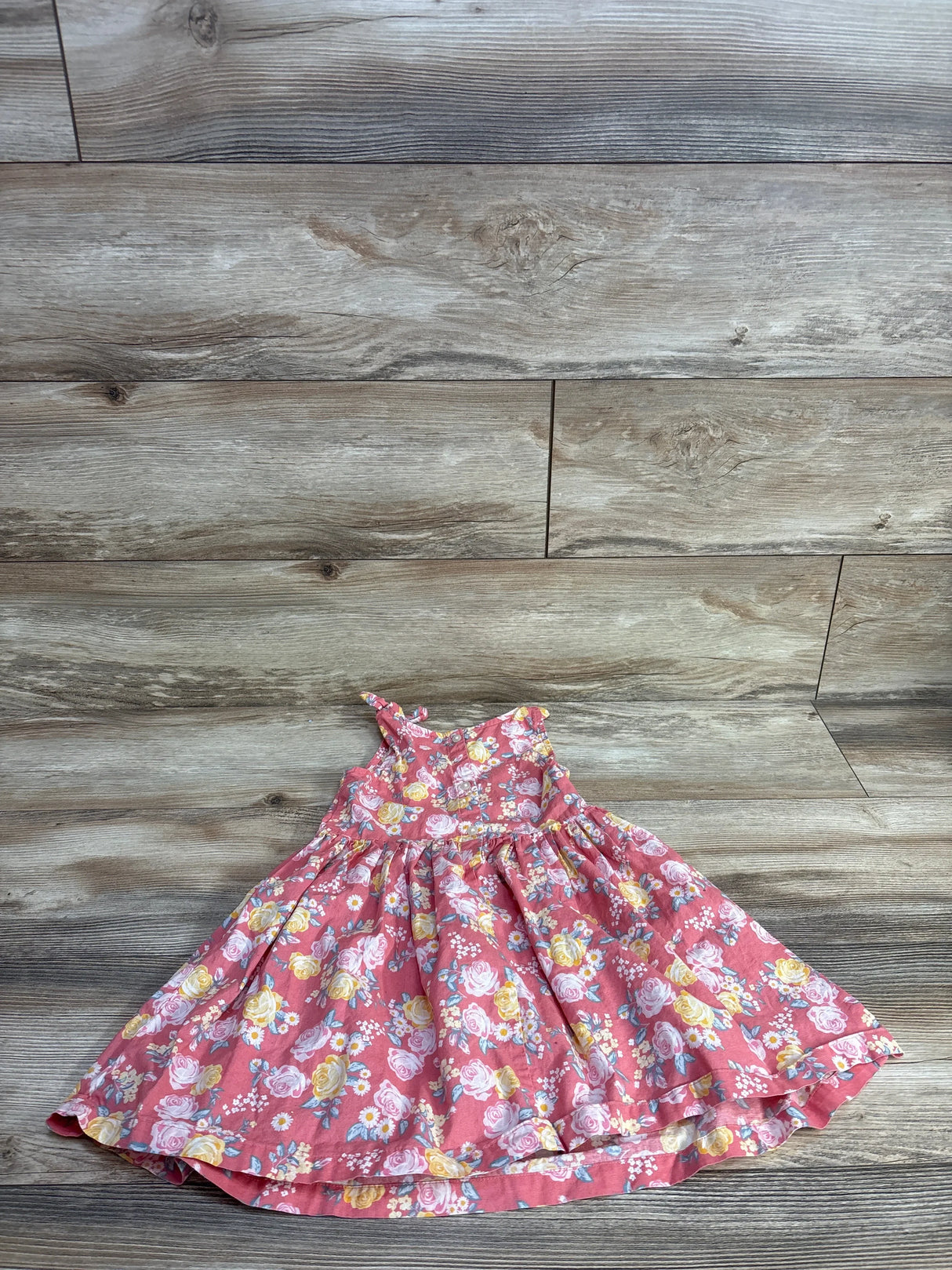 Lucky Penny Floral Sleeveless Dress Pink sz 4T