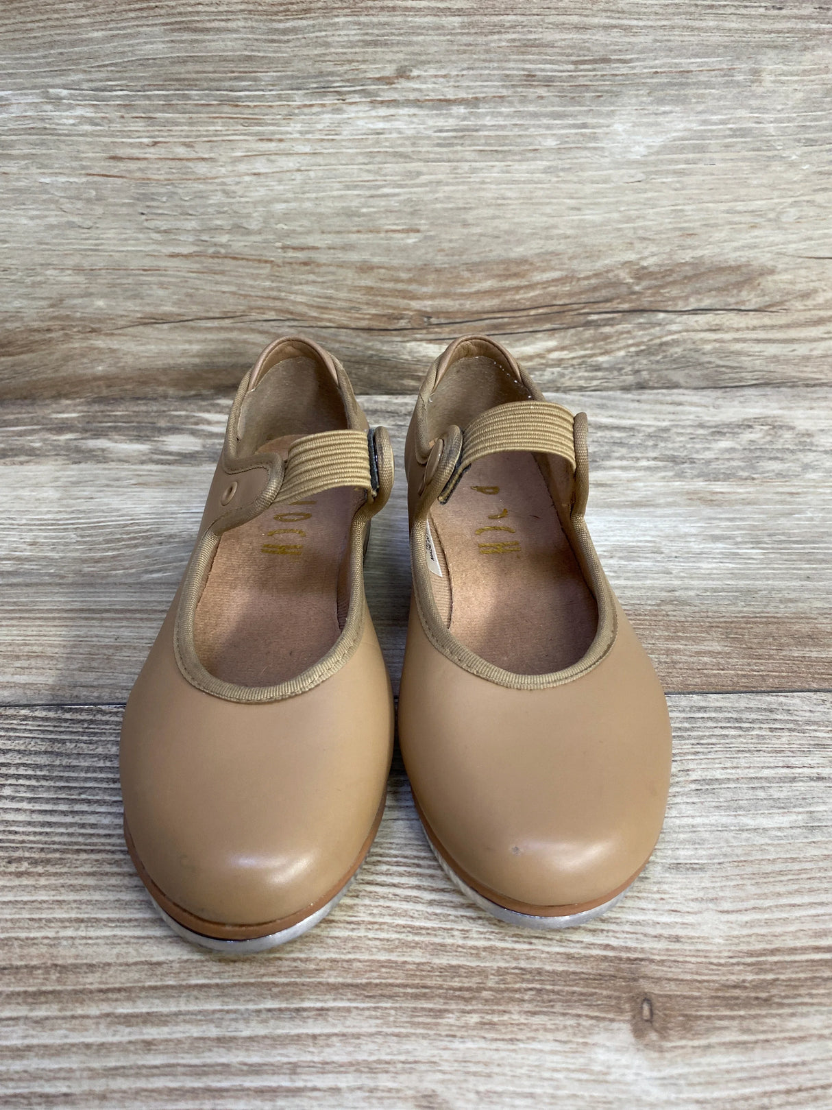 Bloch Annie Tyette Tap Shoes Tan sz 10c - Me n Mommy To Be