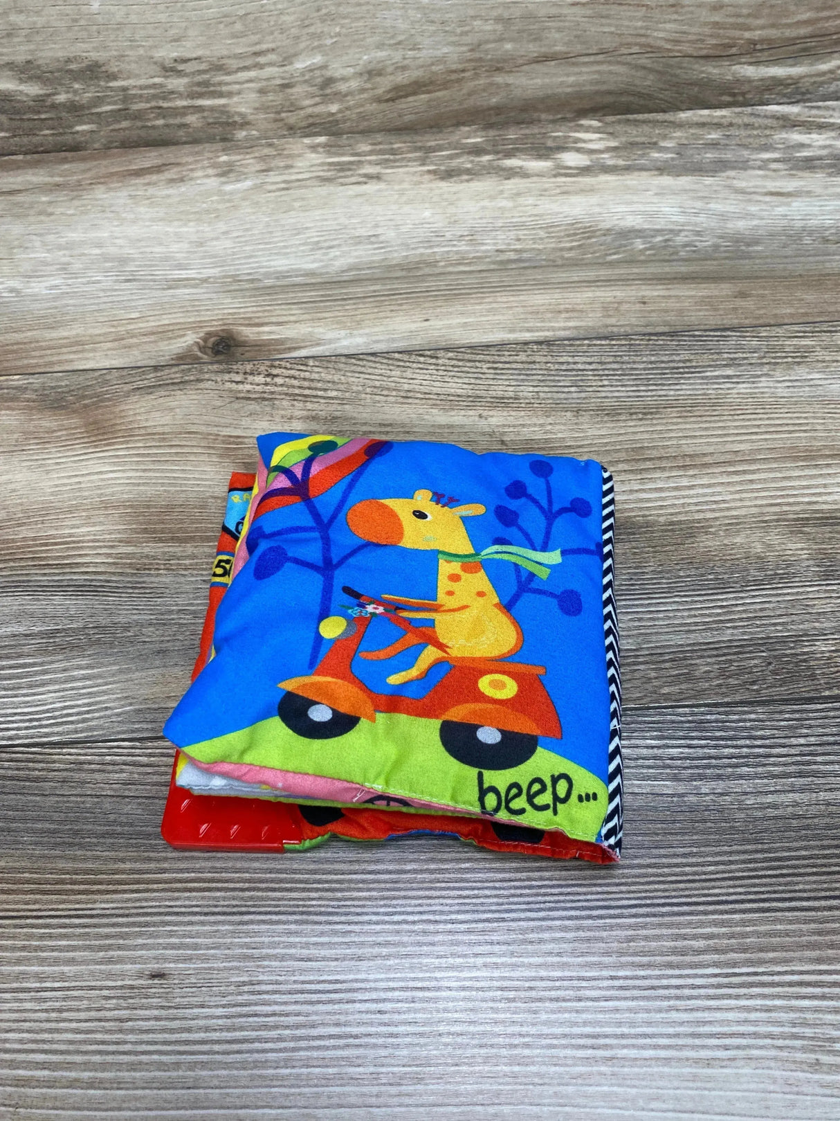 Molie Transport Cloth Crinkle Book Blue - Me n Mommy To Be