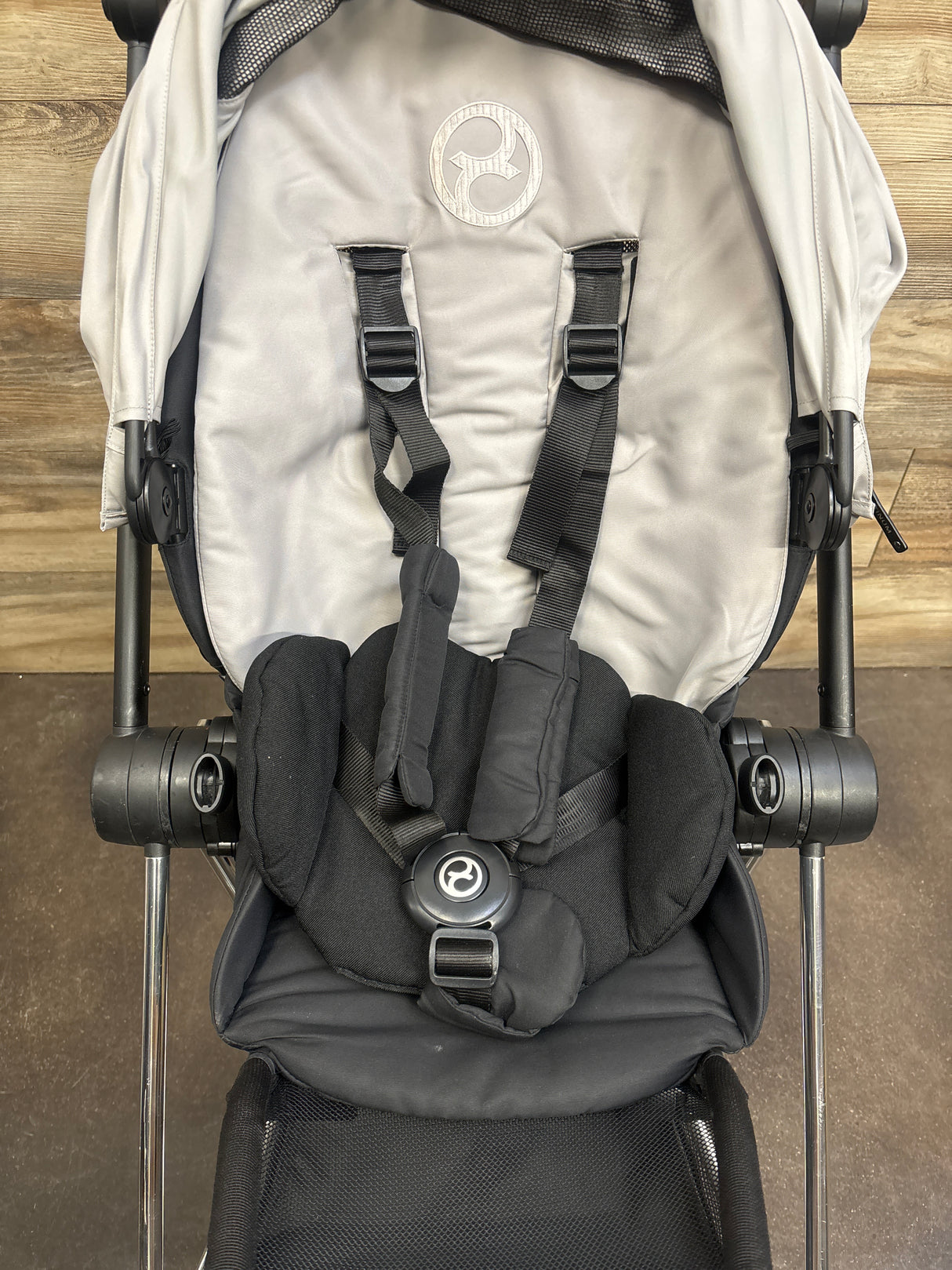 Cybex Platinum Mios 3 Stroller in Chrome Grey with Accessories