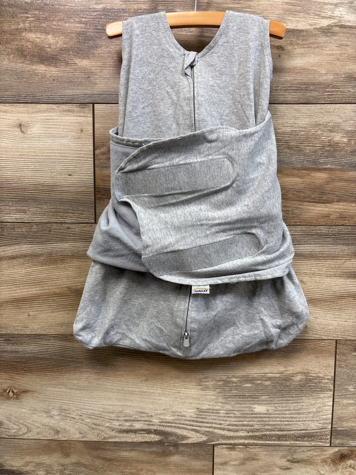 Halo SleepSack Swaddle Grey sz 0-3m