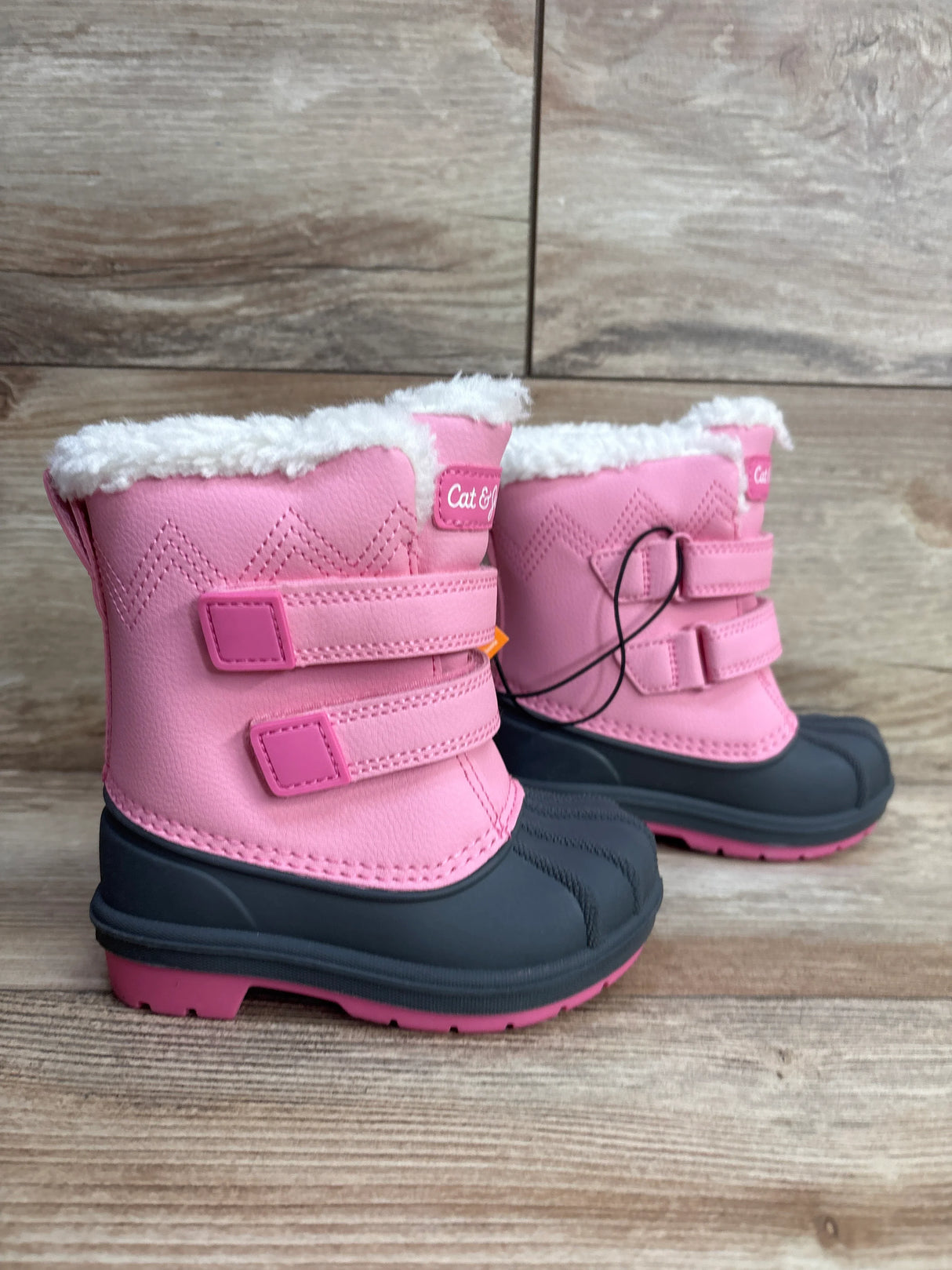 NEW Cat & Jack Denver Winter Boots Pink sz 6c