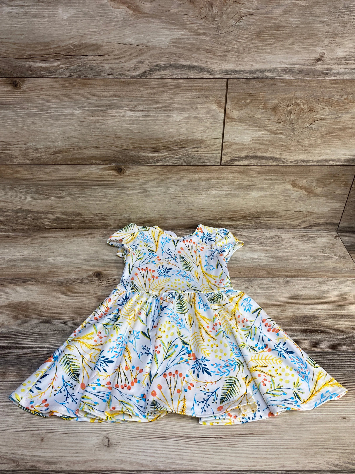 NEW Dot Dot Smile Twirl Dress White sz 2T - Me n Mommy To Be