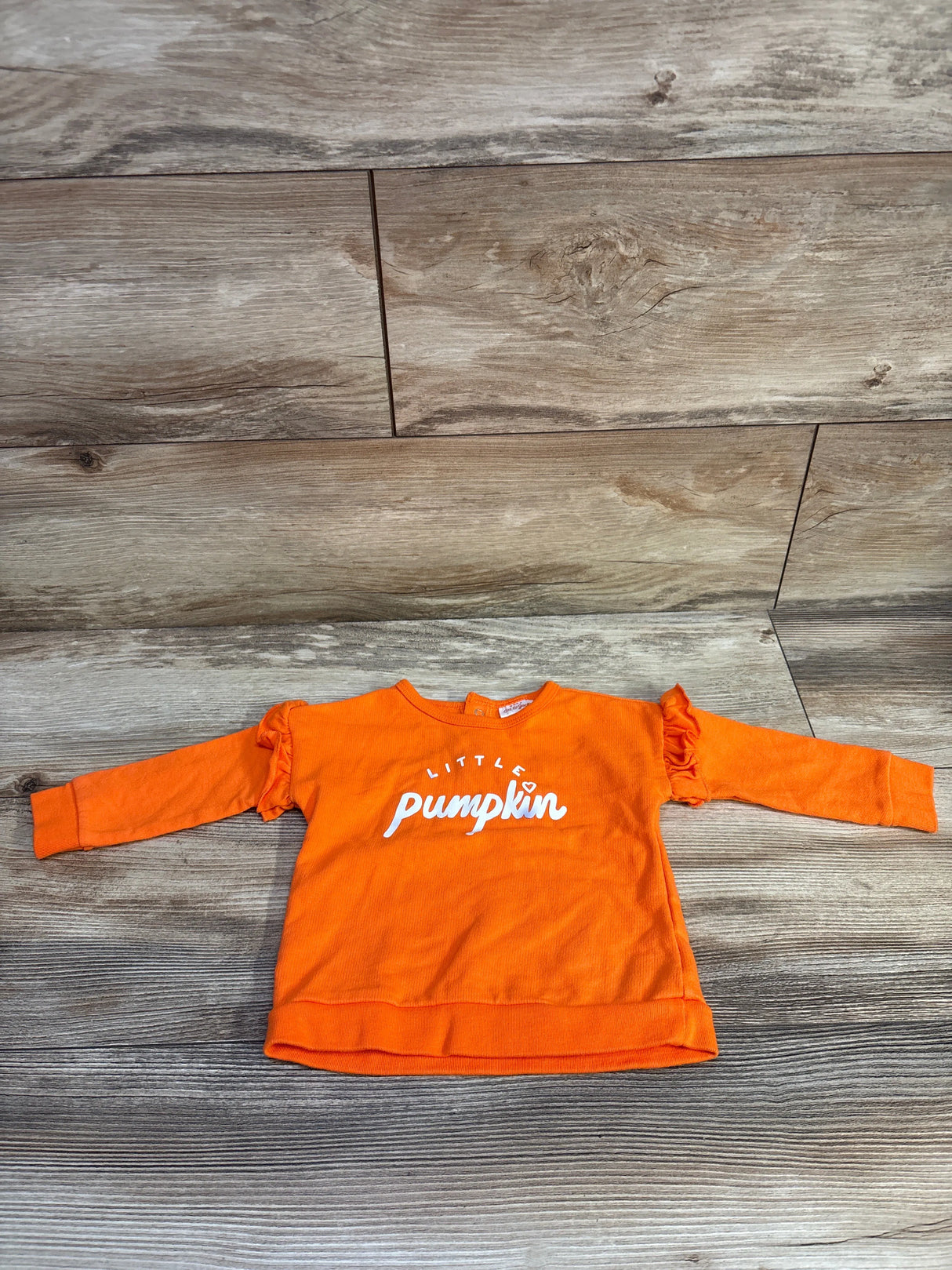 Cat & Jack Little Pumpkin Sweatshirt Orange sz 6-9m