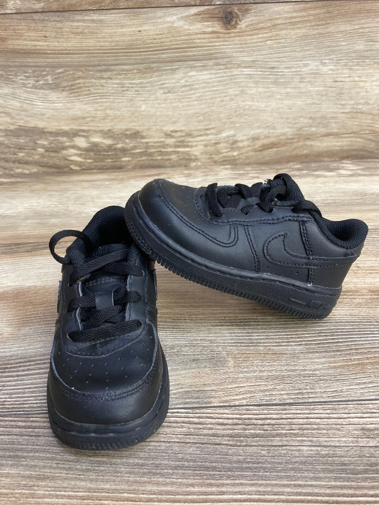 Nike Force 1 LE TD 'Triple Black' sz 7c