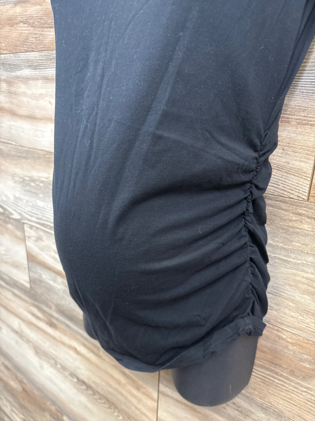 Bearland Maternity Ruched Shirt Black sz Small