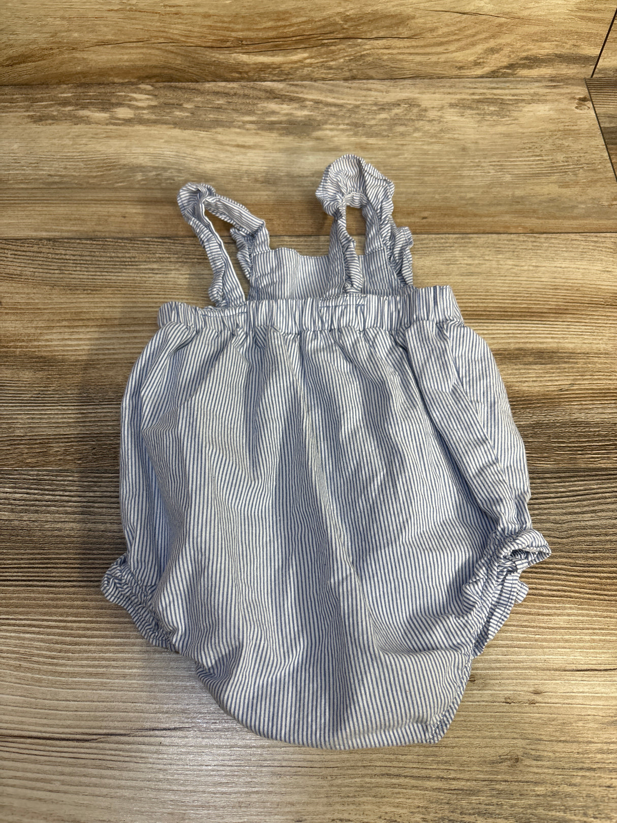 Carter's Striped Bubble Romper Blue sz 6m
