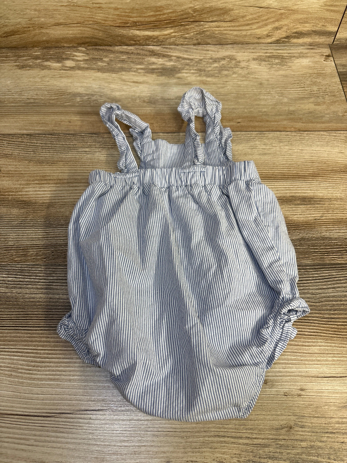 Carter's Striped Bubble Romper Blue sz 6m