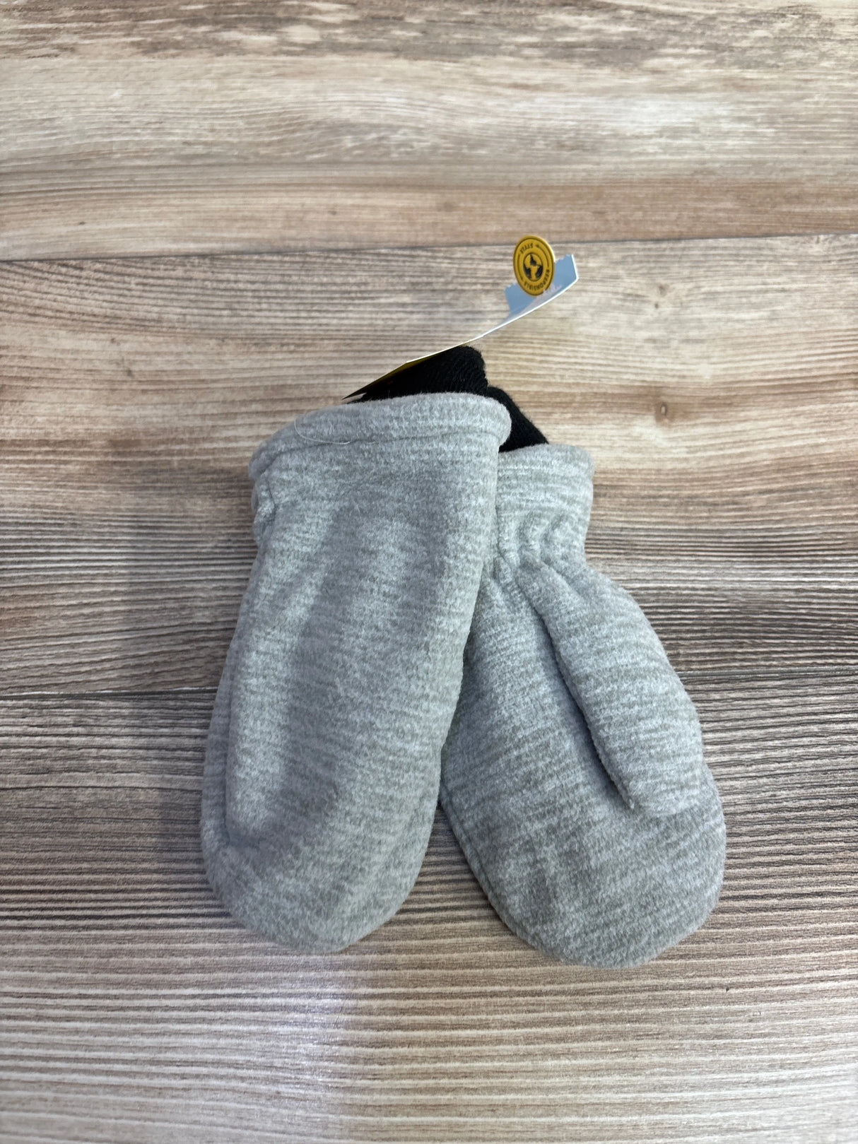 NEW Cat & Jack Fleece Winter Mittens Grey sz 12-24m