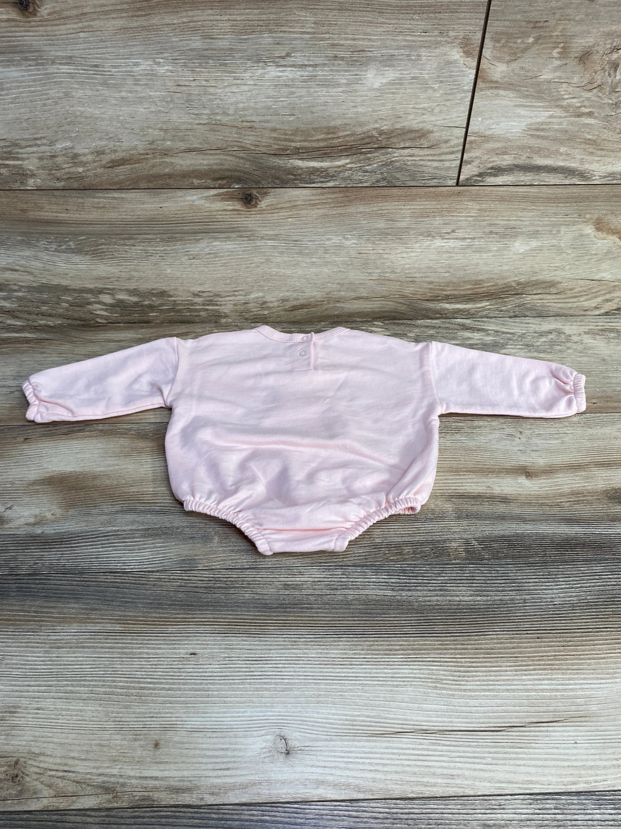 Bunny Sweatshirt Romper Pink sz 3-6m - Me n Mommy To Be