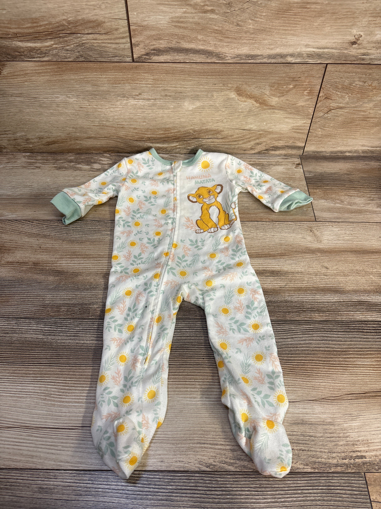 Disney Baby The Lion King Sleeper Ivory sz 3m
