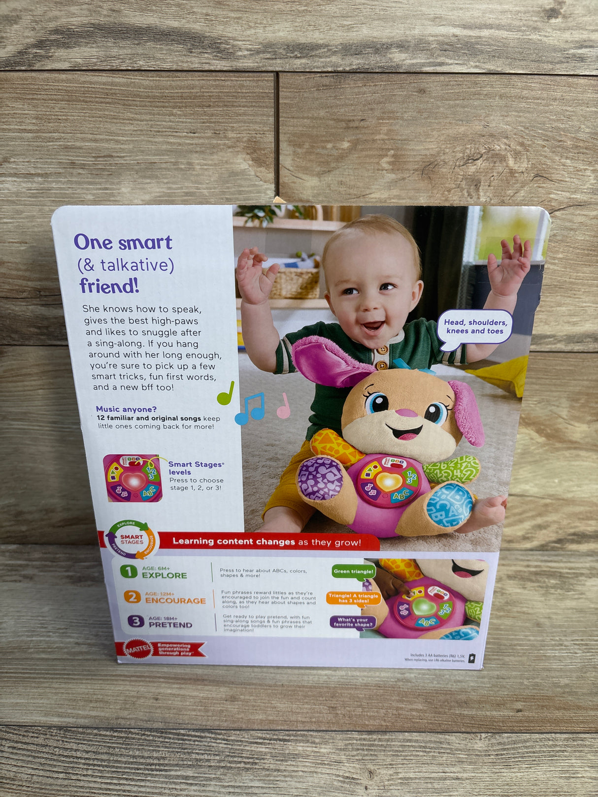NEW Fisher Price Laugh & Learn Smart Stages Sis