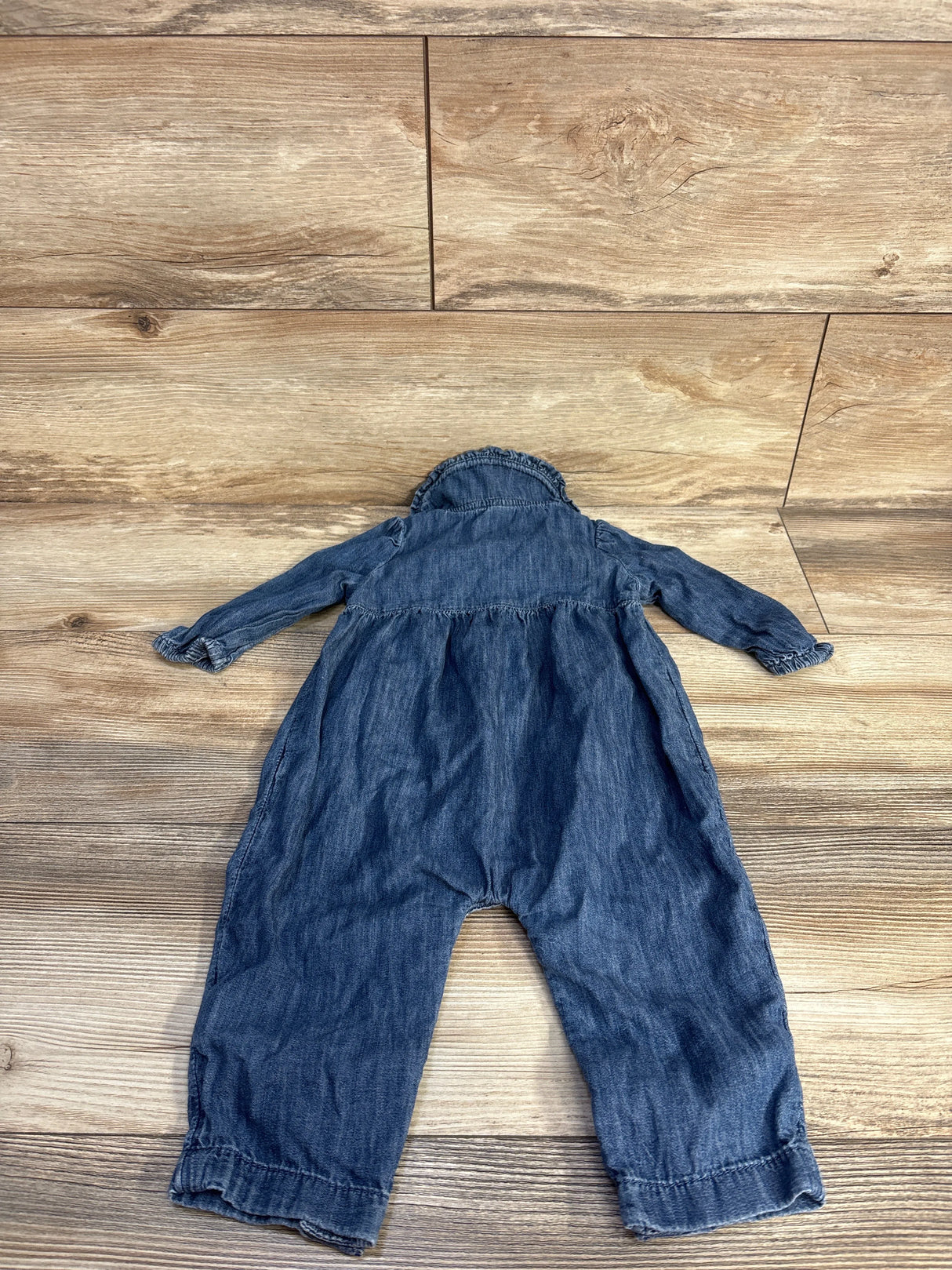 Baby Gap Chambray Coverall Blue sz 6-12m