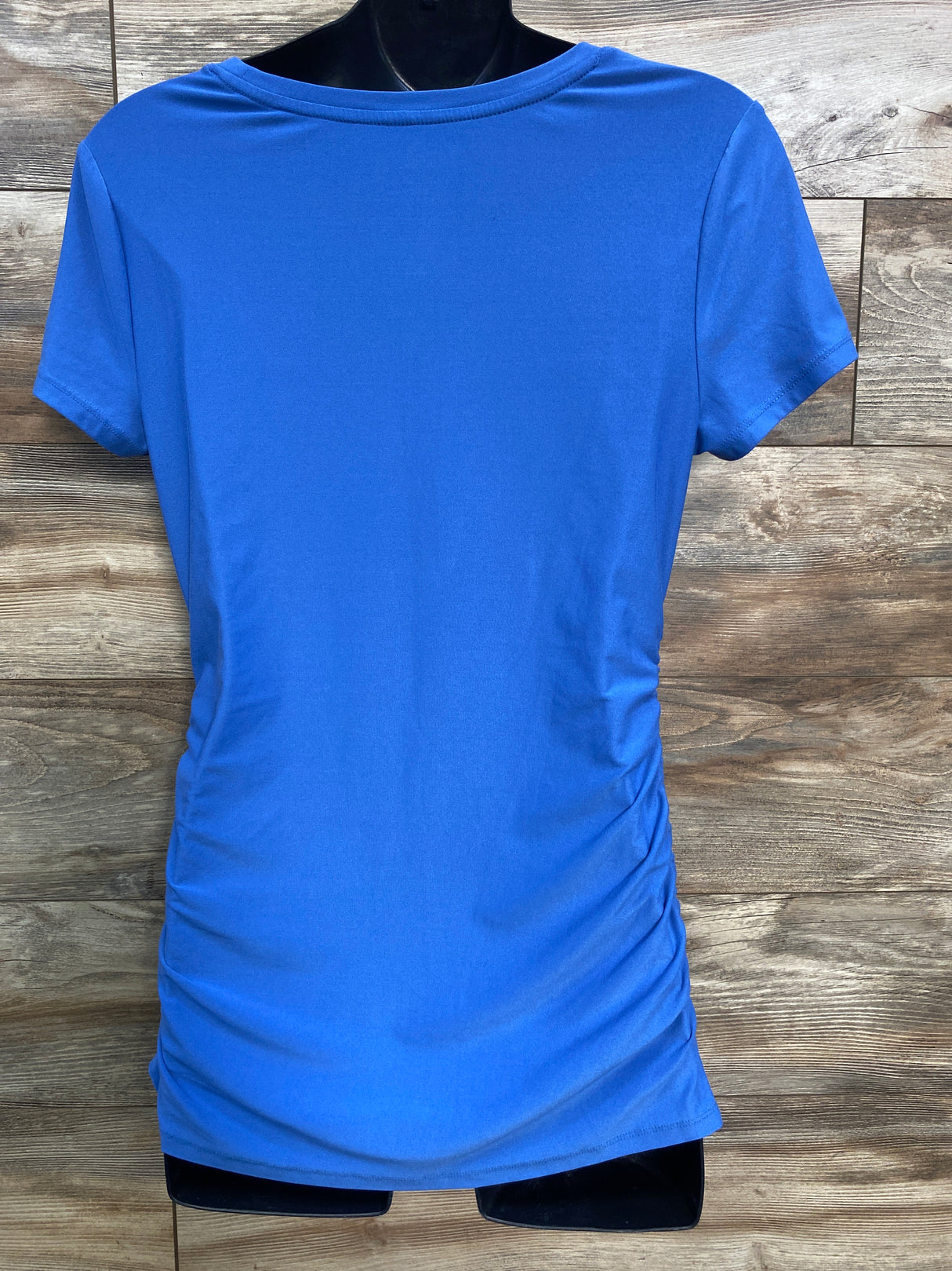 Time & Tru Oh Baby Maternity Shirt Blue sz Small