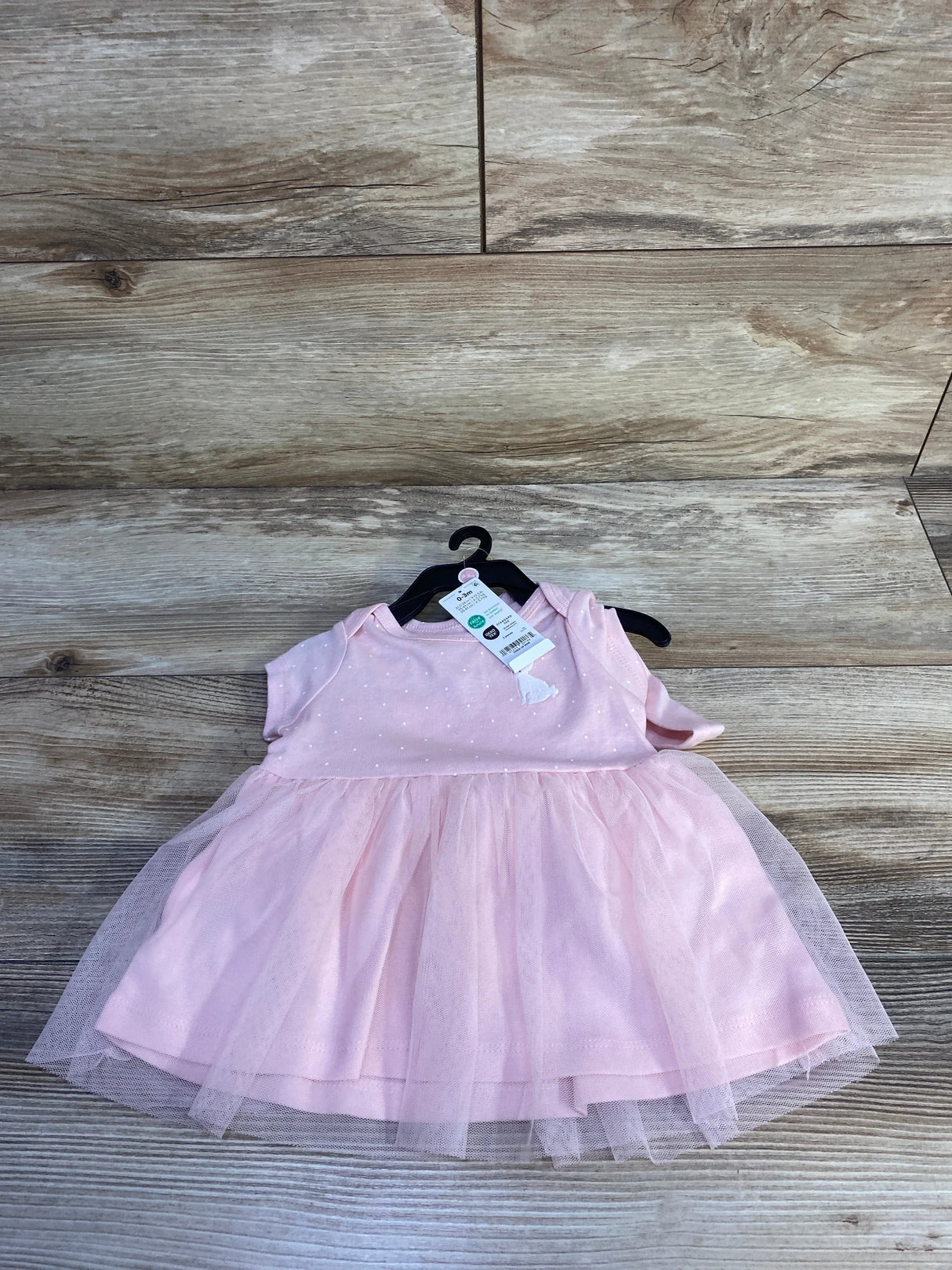 NEW Child Of Mine 2pc Bunny Dress & Bloomers Set Pink sz 0-3m
