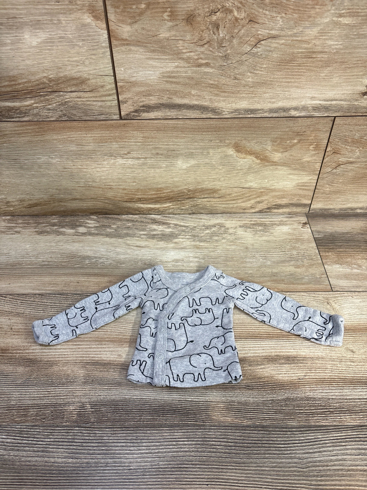 Just One You Kimono Shirt Grey sz Preemie
