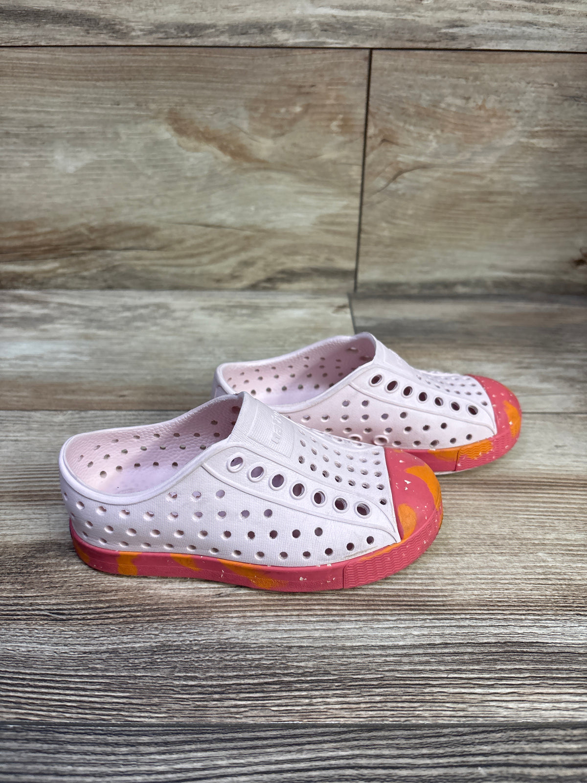 Native Jefferson Slip On Shoes Pink sz 8c