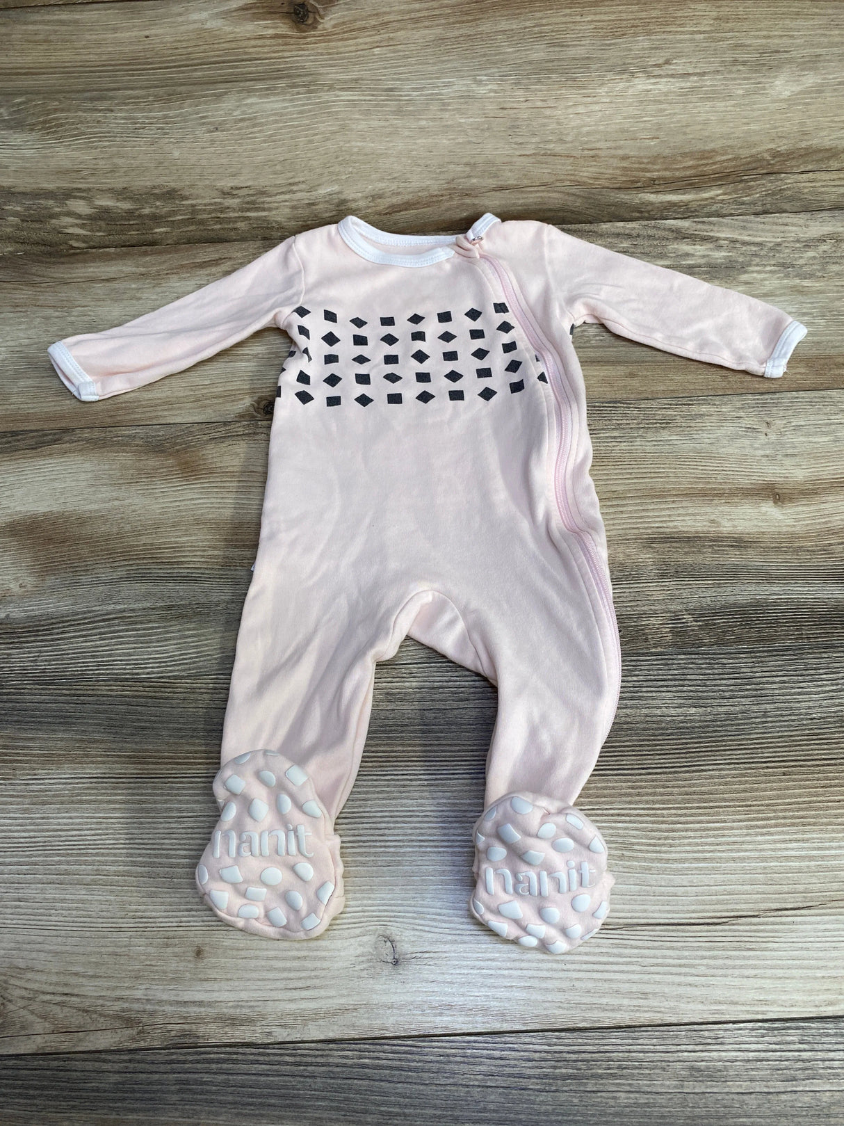 Nanit Breathing Wear Pajamas Pink sz 6-9m - Me n Mommy To Be
