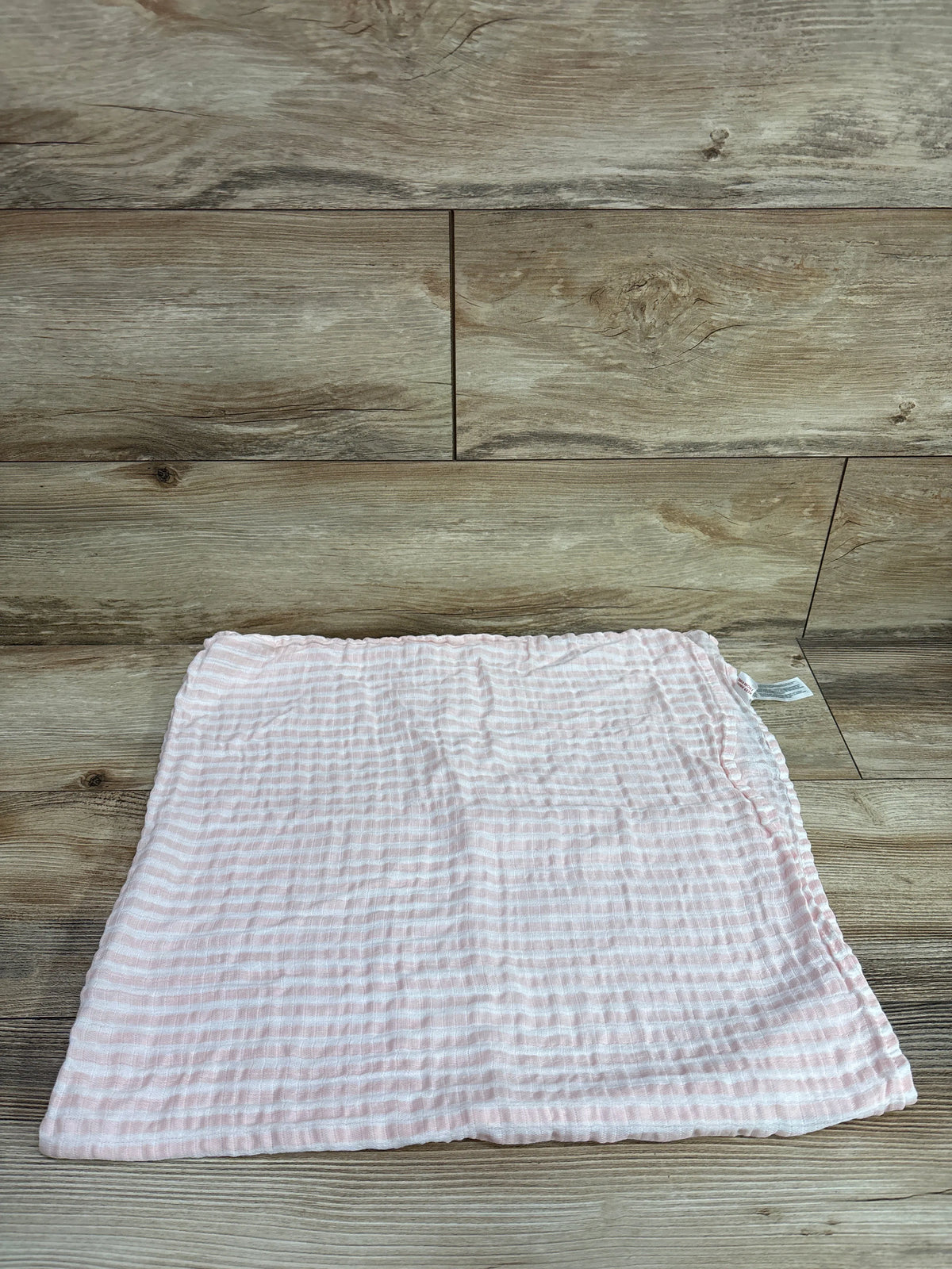 Chick Pea Muslin Swaddle Blanket Pink 36x40''