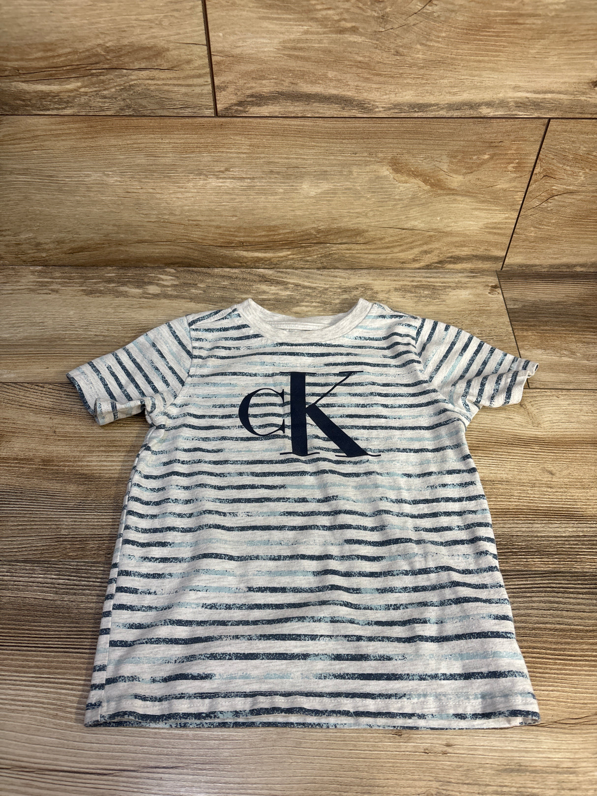 Calvin Klein Jeans Striped Shirt Grey sz 3T