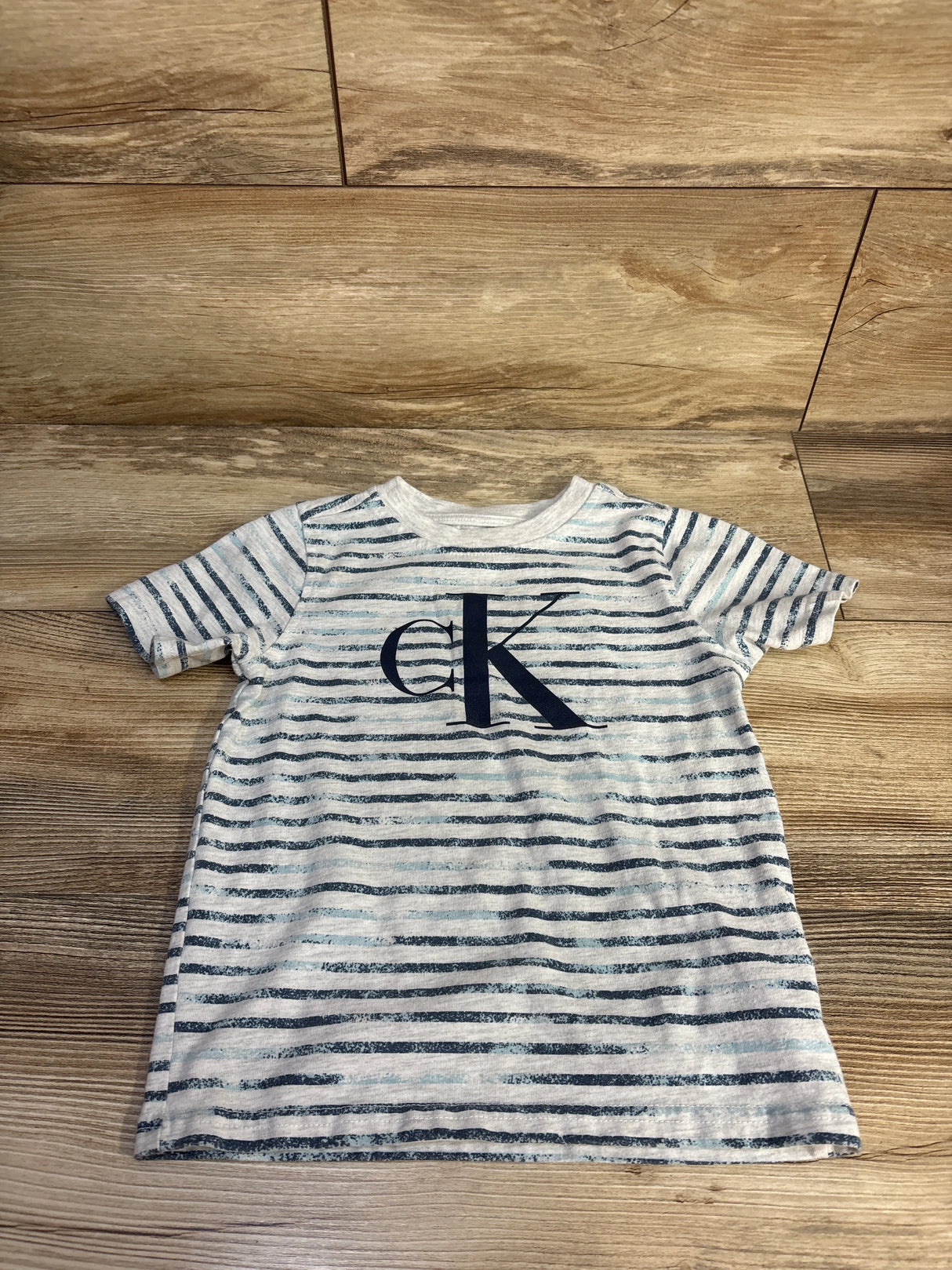 Calvin Klein Jeans Striped Shirt Grey sz 3T