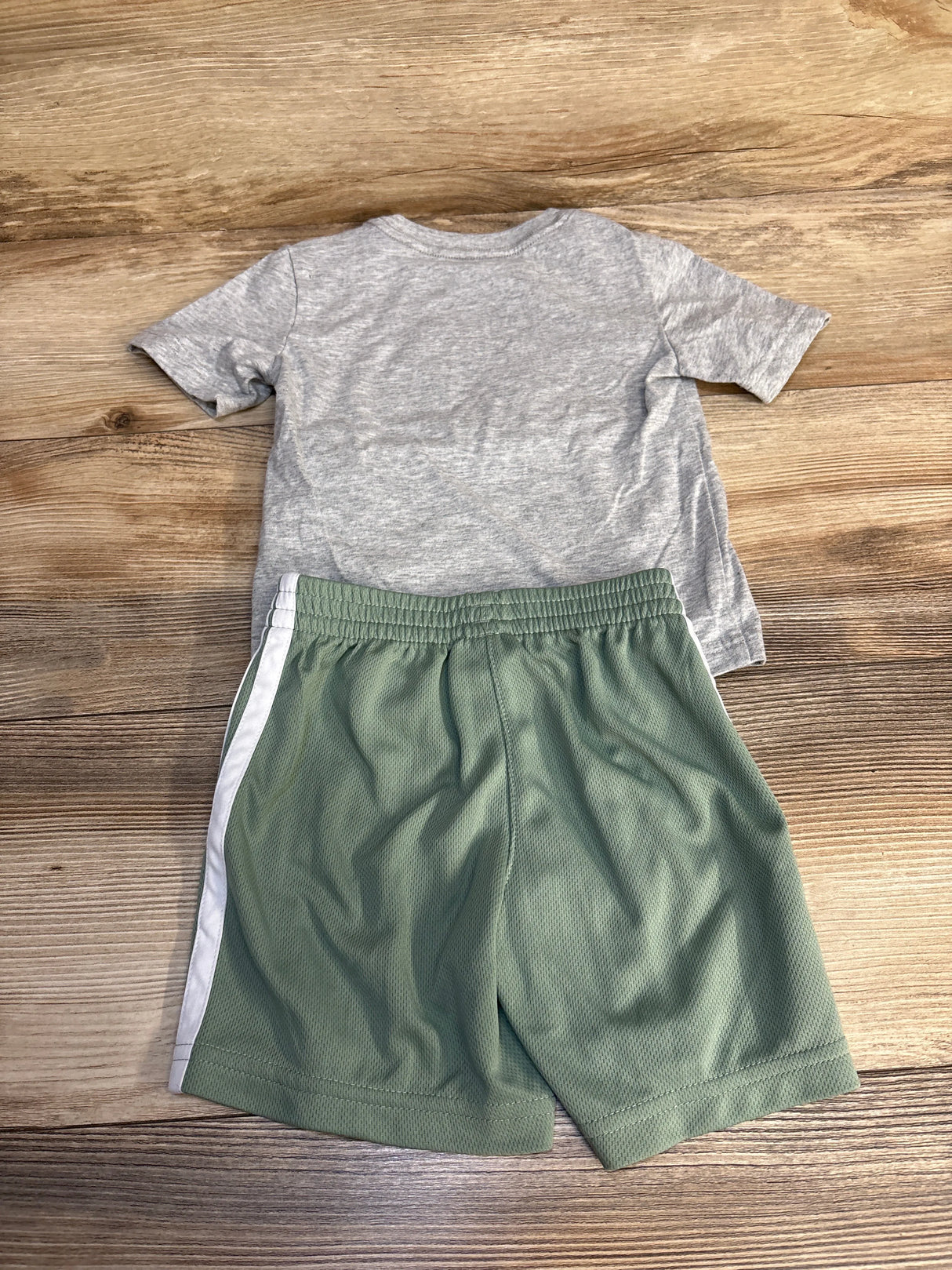 Adidas 2pc Shirt & Shorts Set Grey sz 3T