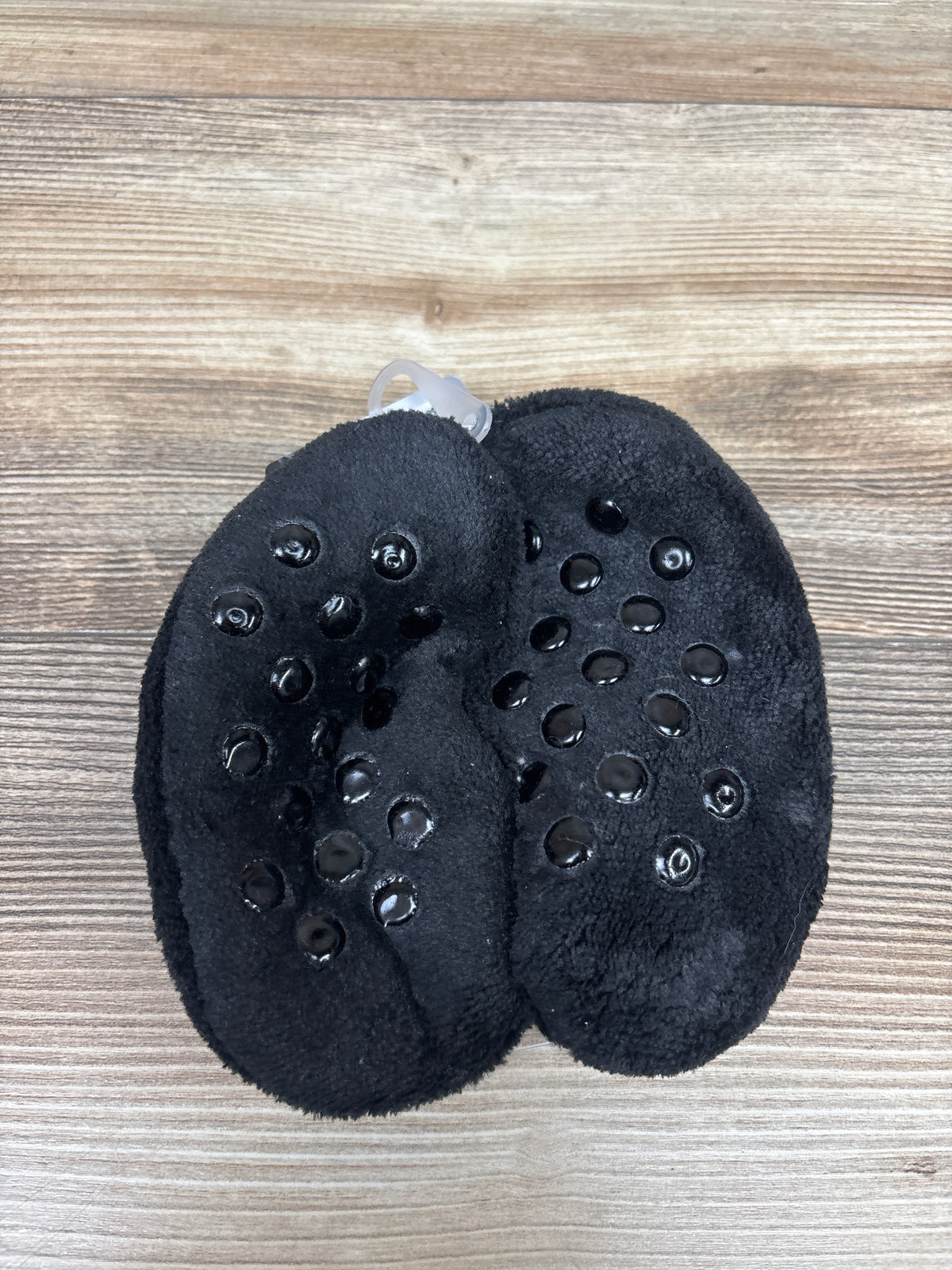NEW DC Batman Snuggle Toes Plush Slippers Black sz 2-3T (5c)