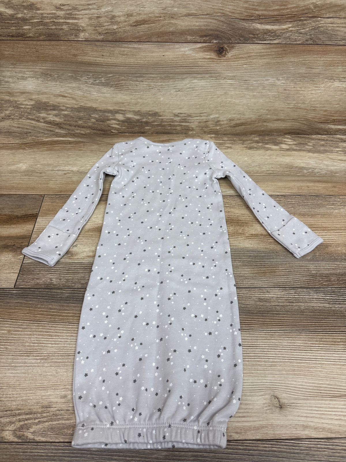 First Impressions Star Print Sleep Gown Grey sz 0-3m