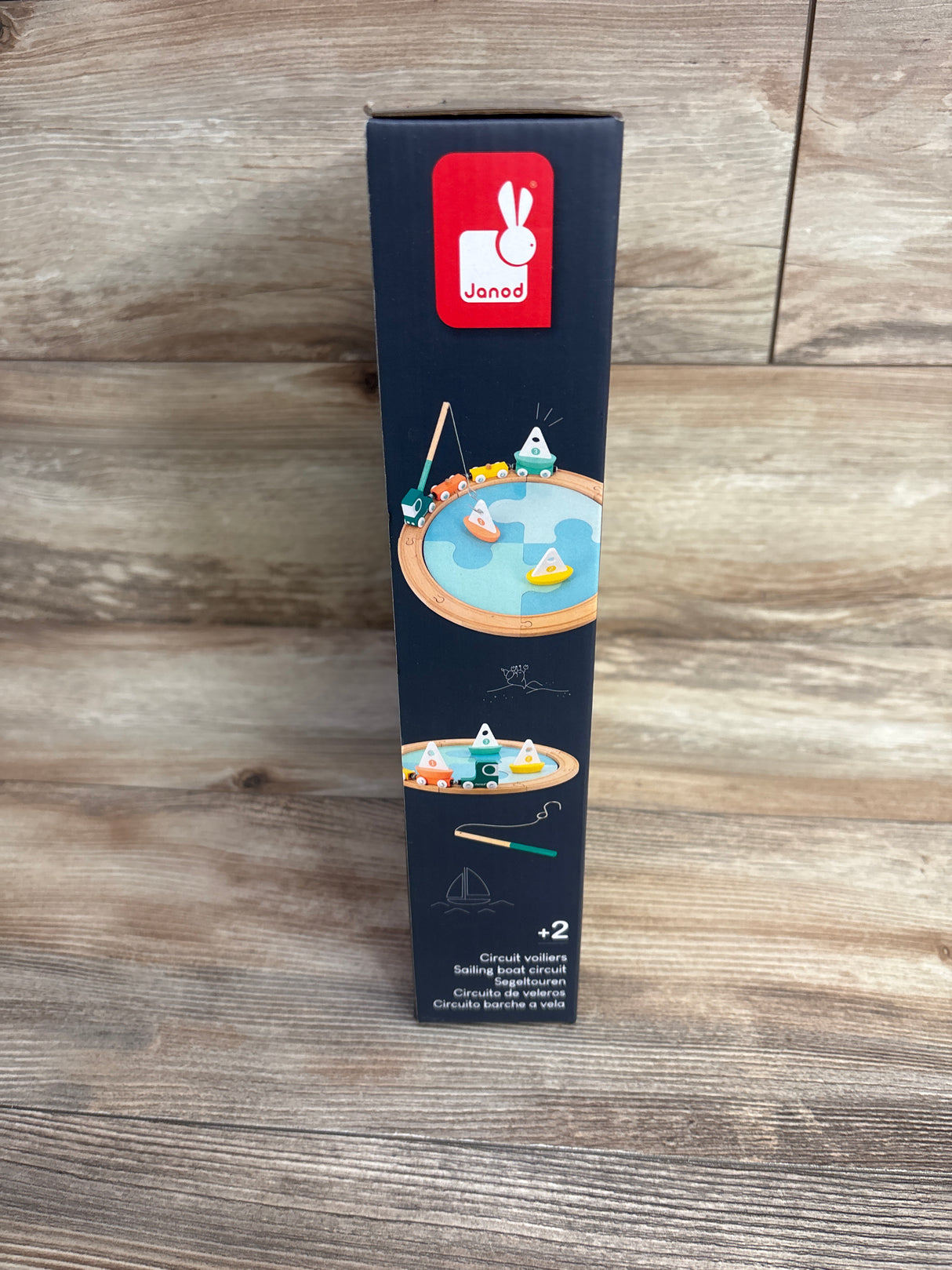 NEW Janod Sailing Boat Circuit Puzzle Toy